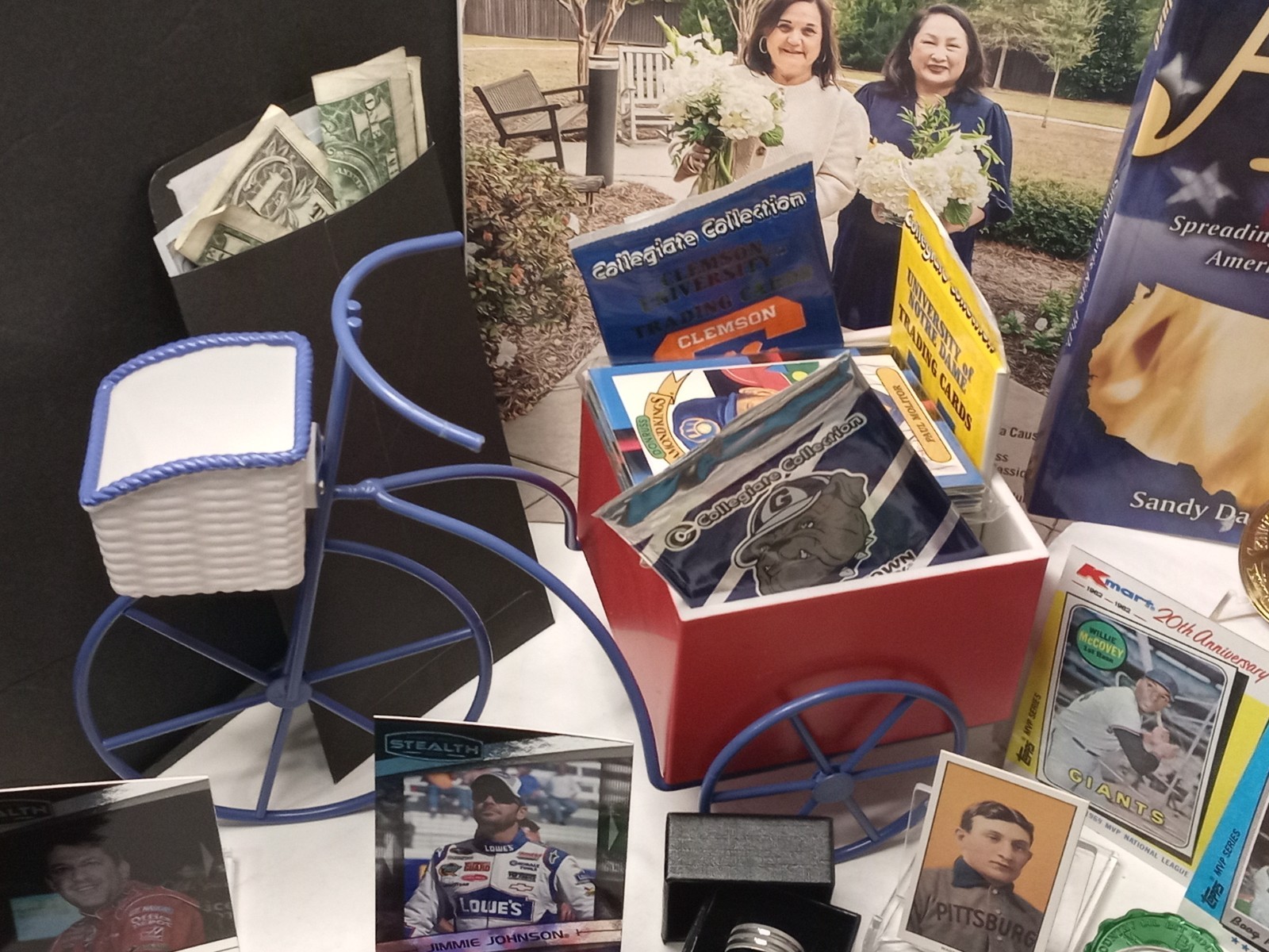Huge Junk Drawer Lot Collectibles Trading Cards, Coins, & More #620HB