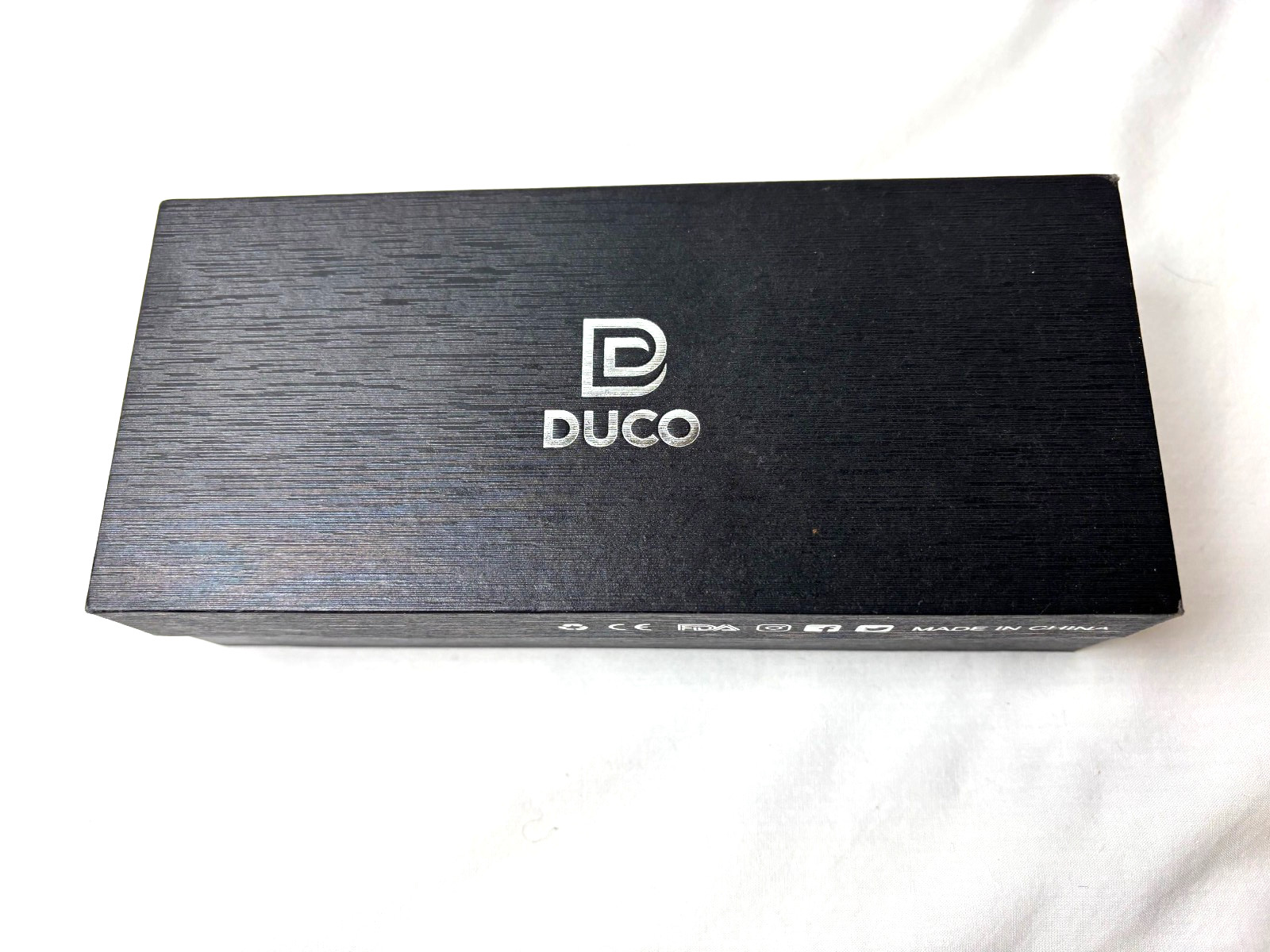 DUCO Polarized Walnut Wooden Sunglasses DC2141, black Lens, Bamboo Temple
