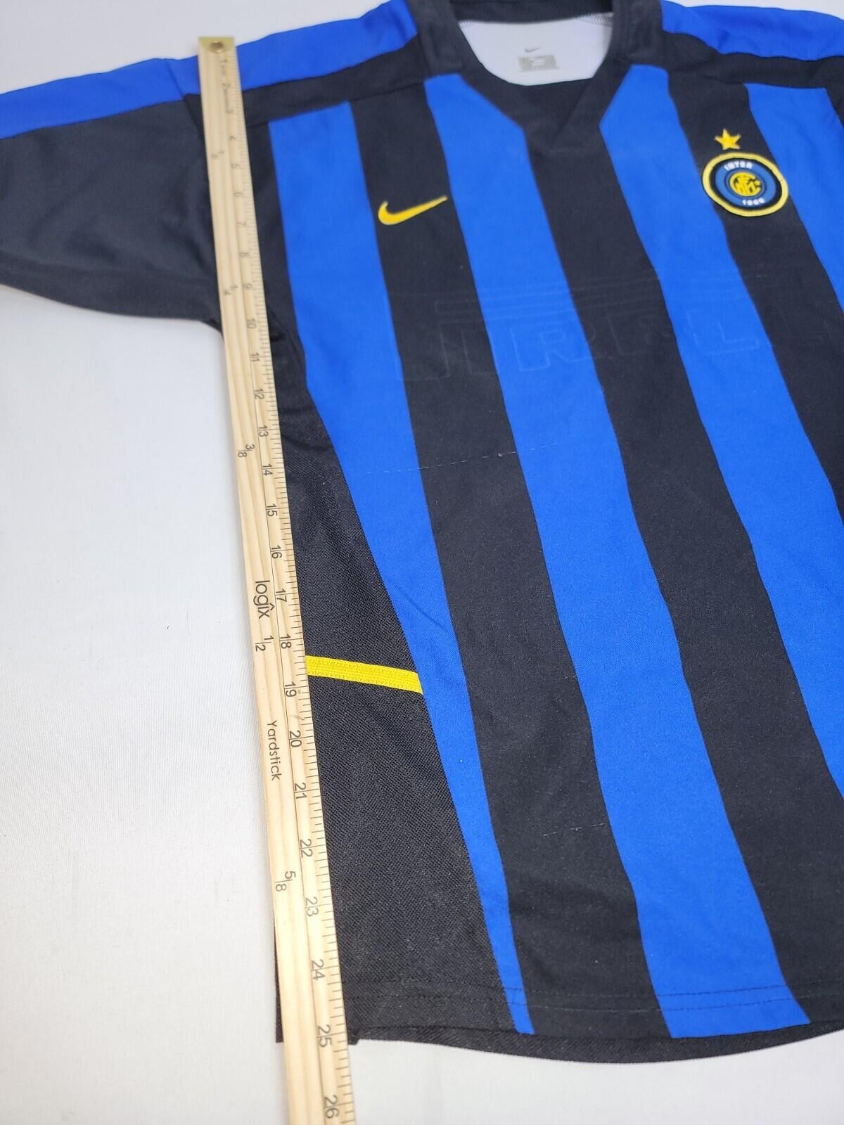 Inter Milan Internazionale 2000s Nike Home Football Soccer Jersey Size Small