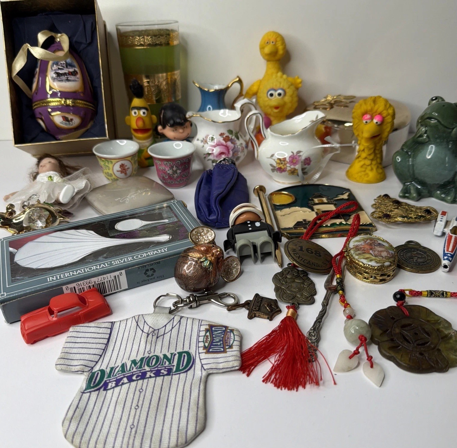 35 Pieces Assortment Vintage Lot Collectible Items Junk Drawer Lot