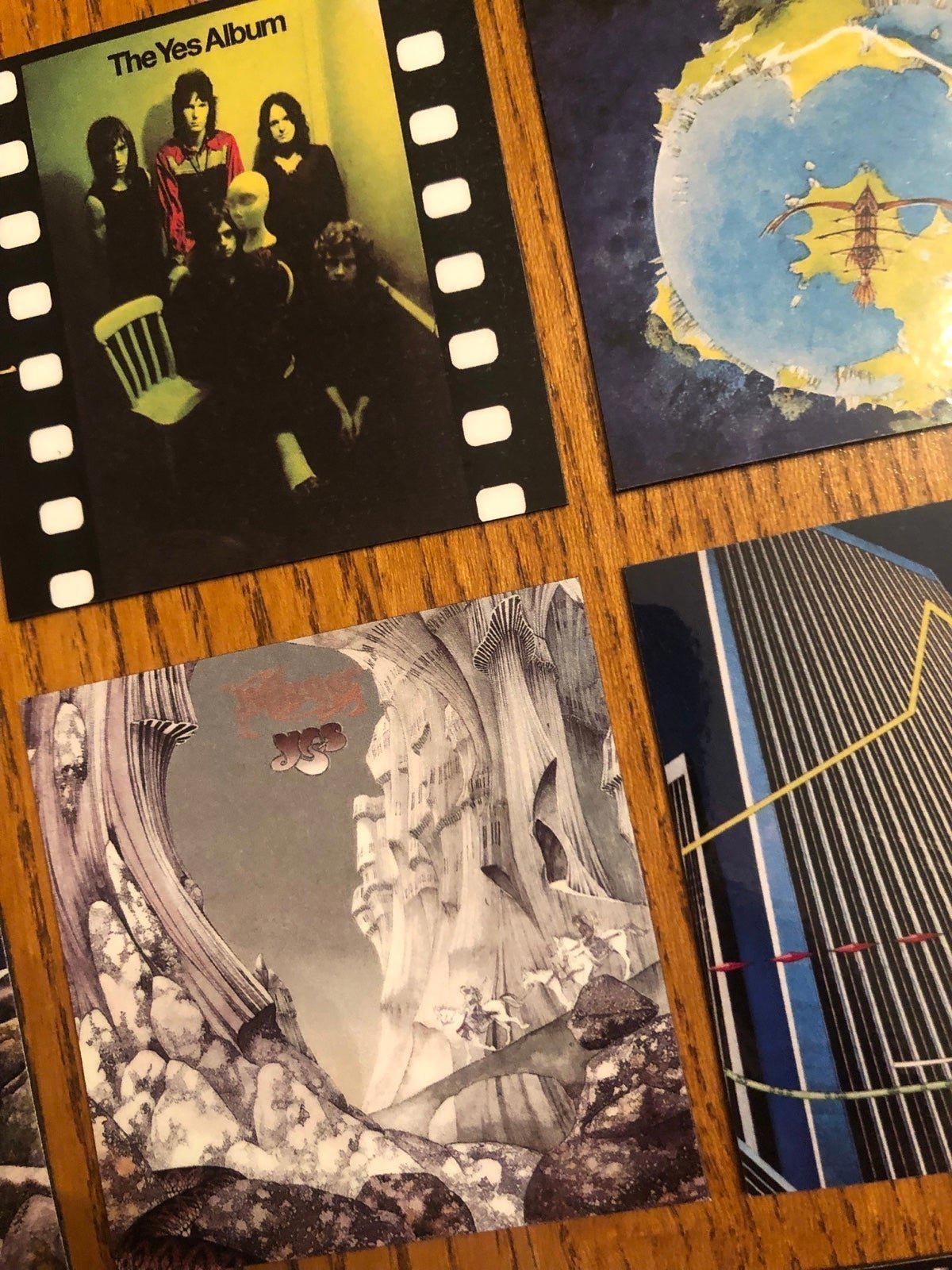 Yes FRIDGE MAGNETS huge set progressive rock classic music gift idea