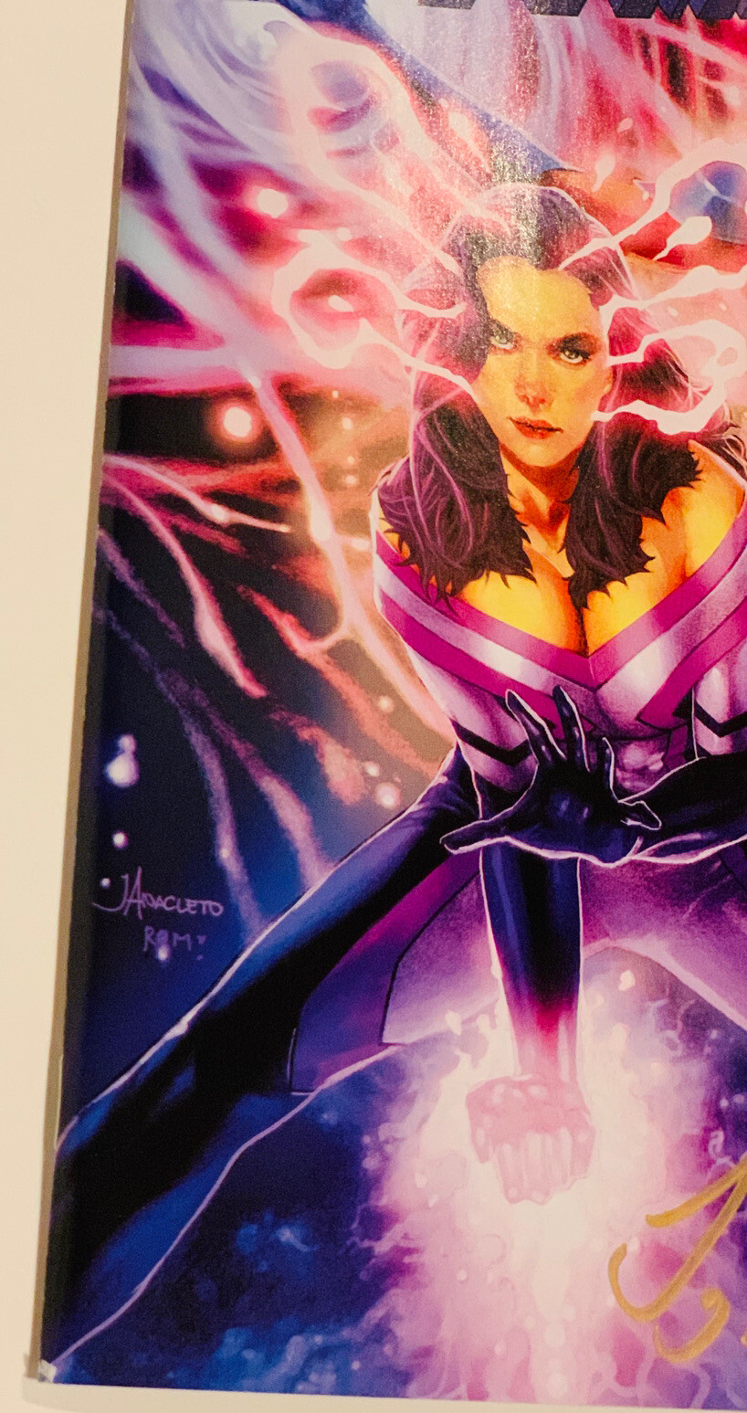 Uncanny X-MEN #1 Unknown Comic Variant Cover Jay Anacleto Signed W/ COA