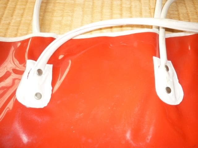 ◆Unused, not for sale 1970s ◆Coca-Cola vinyl resin tote bag