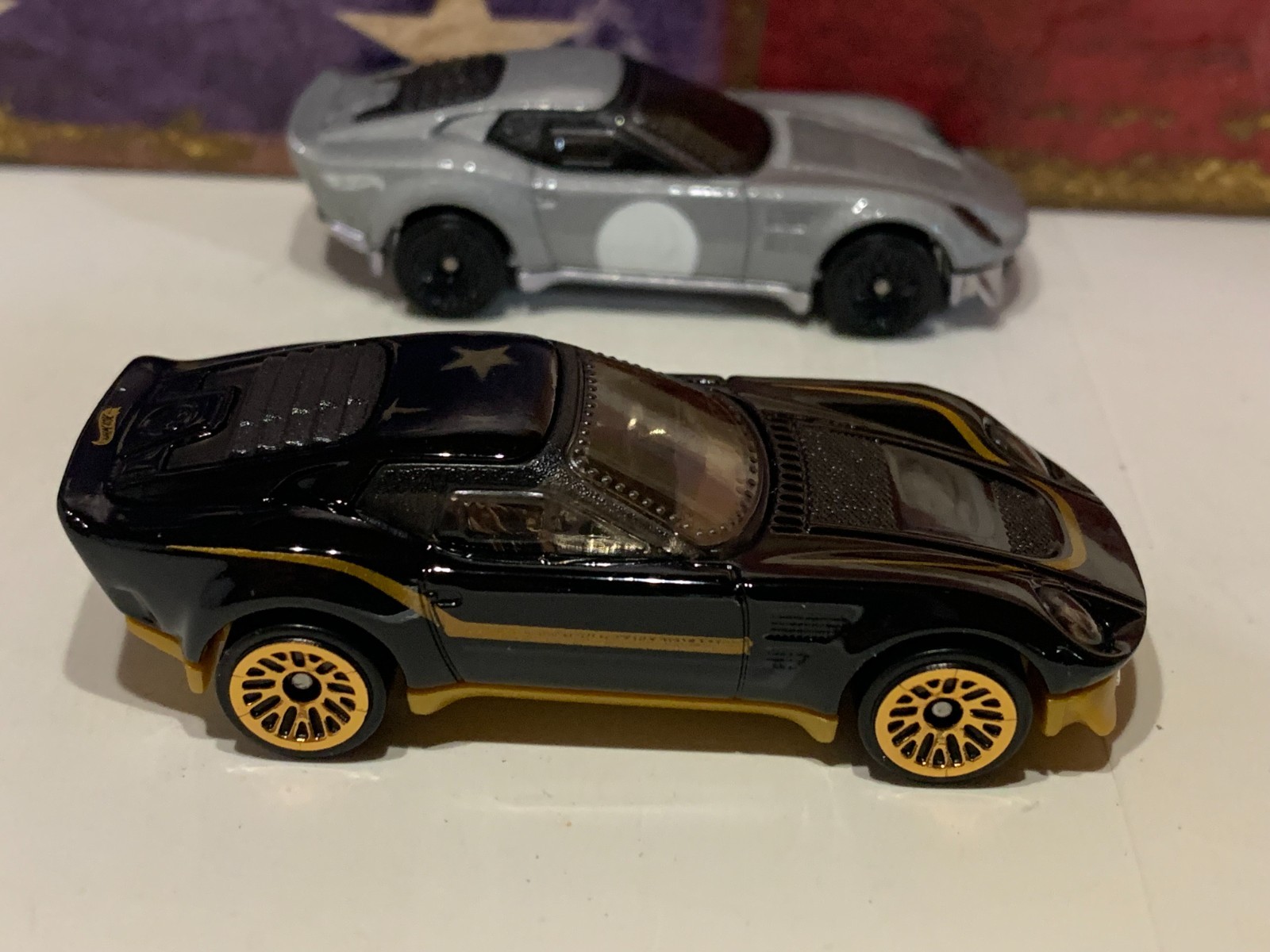 HOT WHEELS EL SEGUNDO COUPE X2. NEW FOR 2023 BLACK/GOLD & SILVER NICE