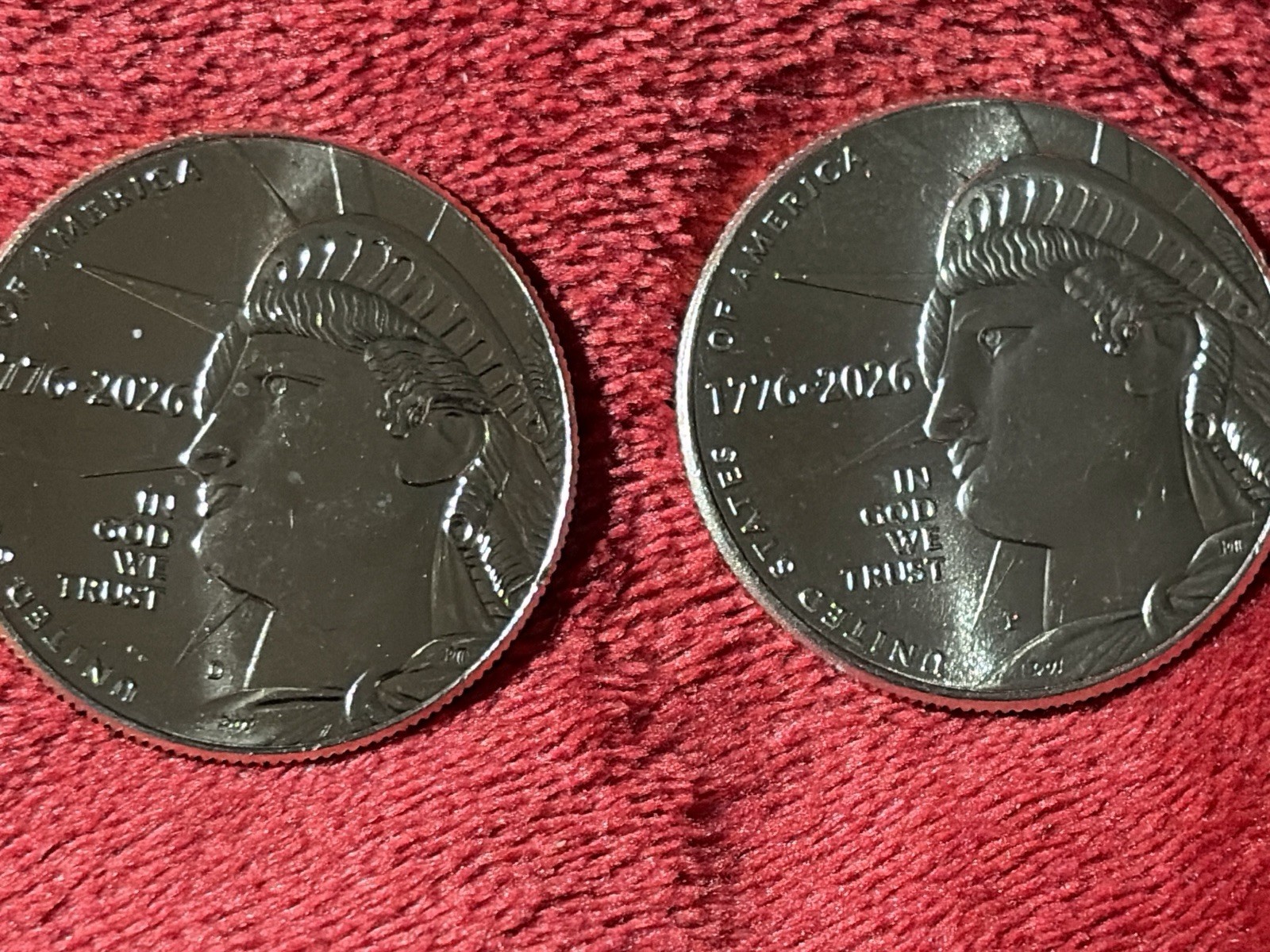 #700..UNC “2026” P&D Half Dollars USA 250th ANNIVERSARY SEMIQUINCENTENNIAL 50c
