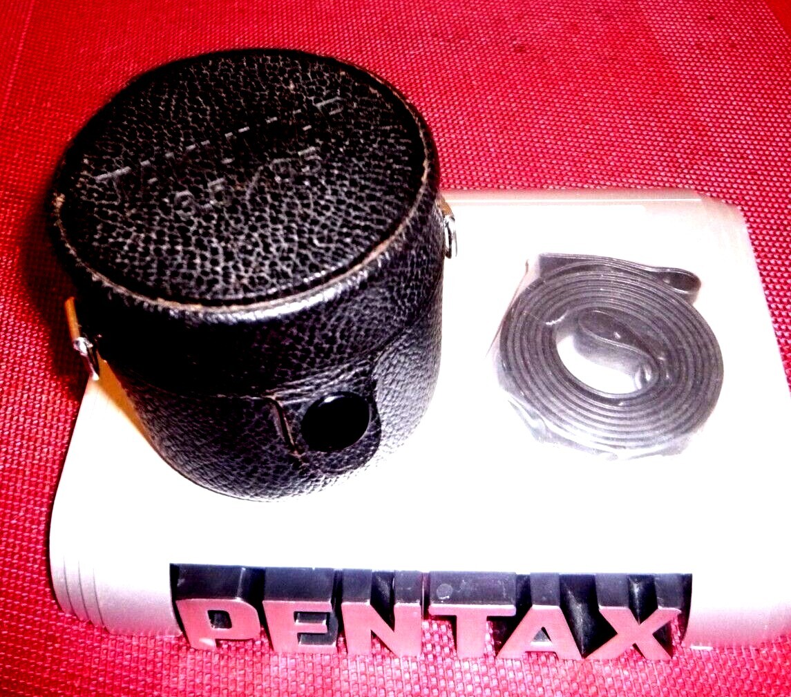Genuine Lens CASE for Asahi Optical JAPAN TAKUMAR 35MM 3.5 with strap.