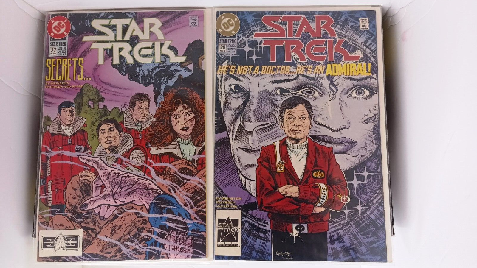 Star Trek Junk Drawer Lot Of 20 Comic Books 1989