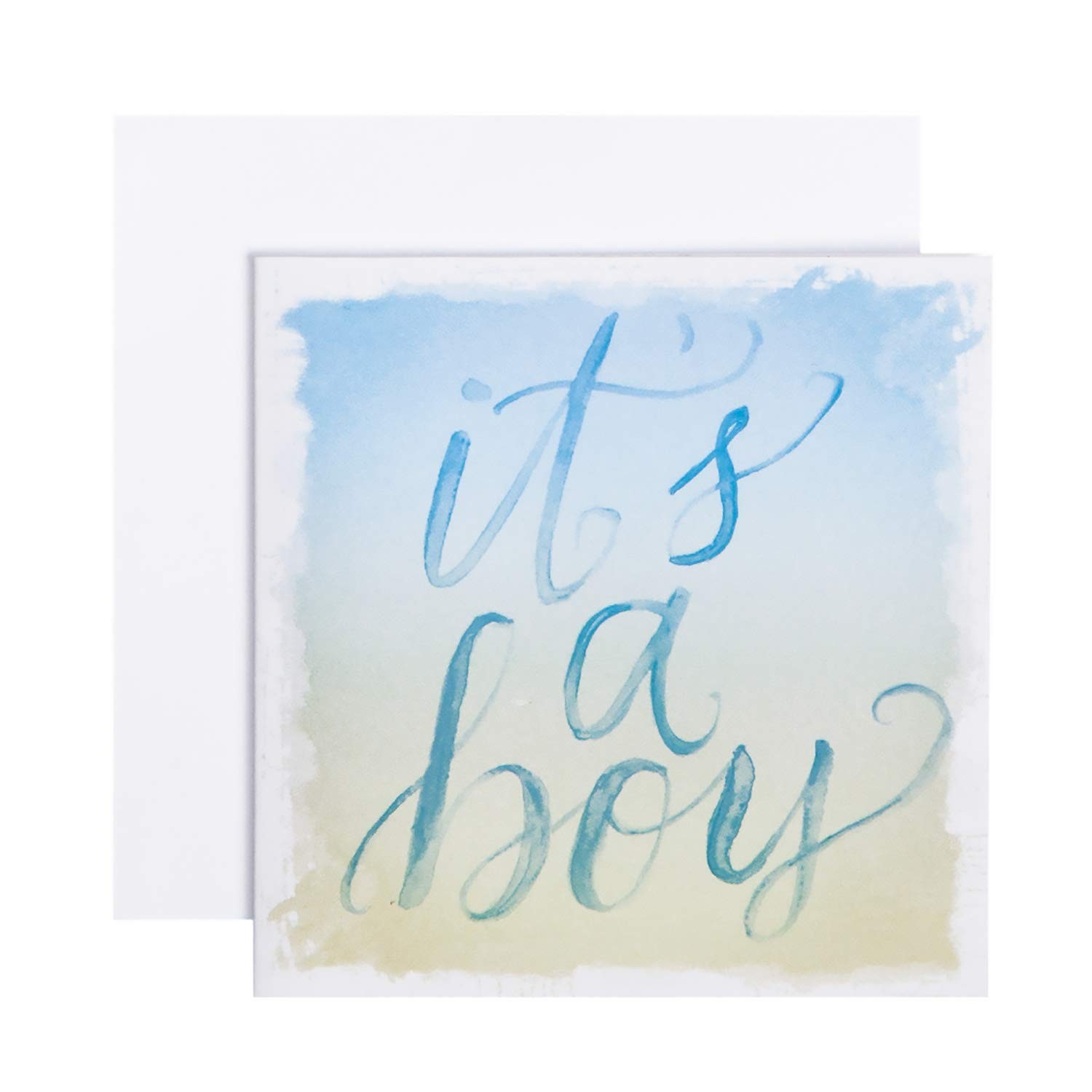 C.R. Gibson ‘Its a Boy’ Baby Shower Gift Enclosure Card, 3.5 x 0.1 x 3.3