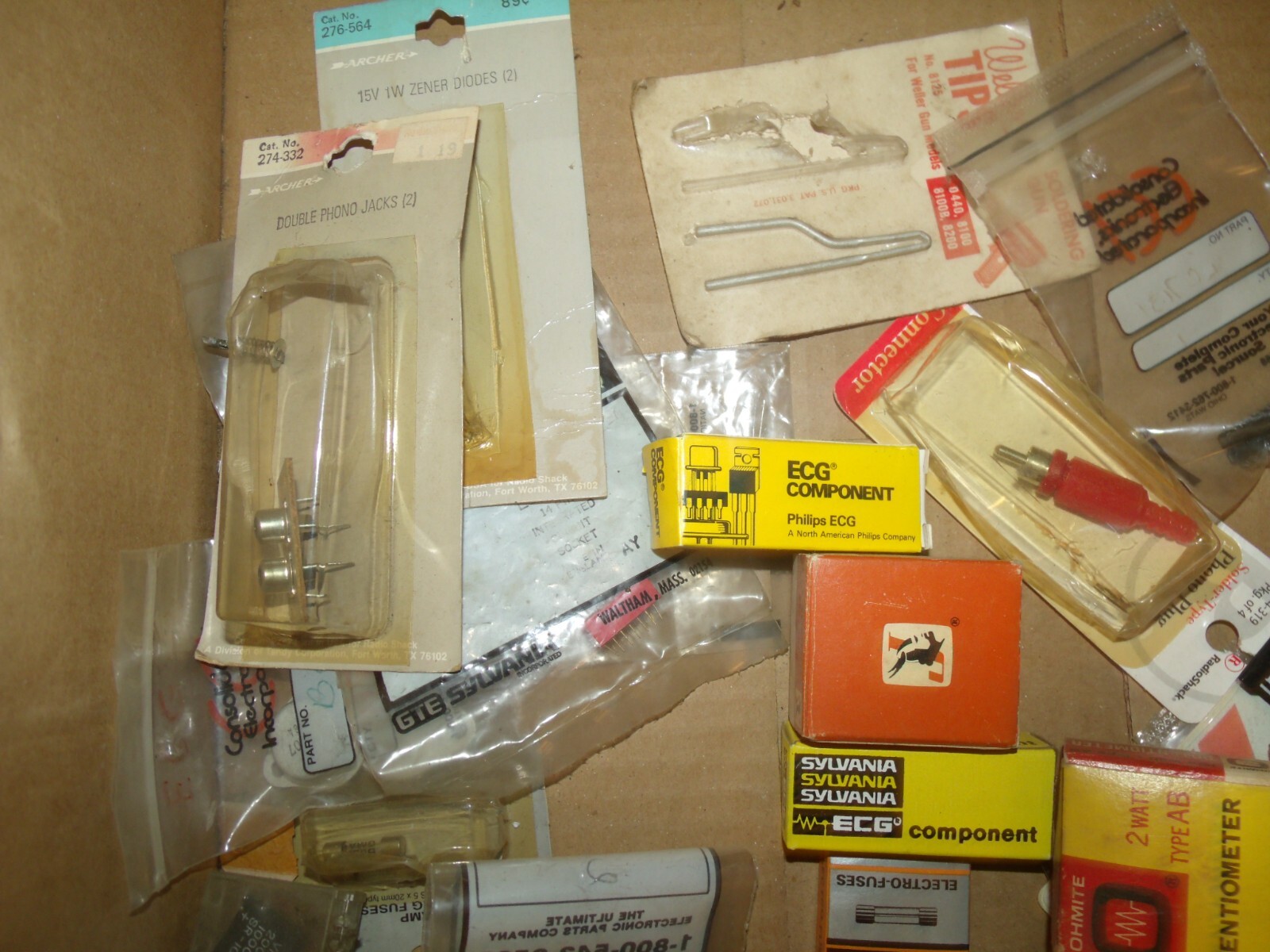 Vintage Junk Drawer Lot Radio Repair