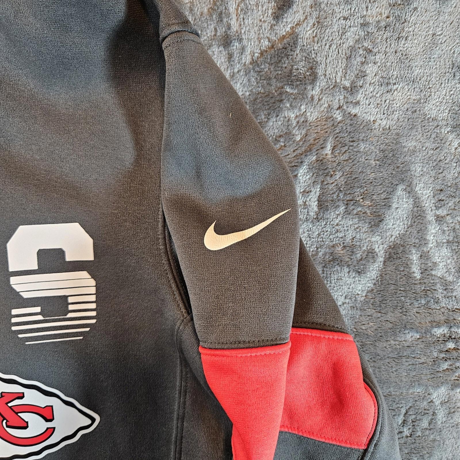 Nike KC Chiefs 2019 Unisex S NFL 100 Anniversary Hoodie Gray