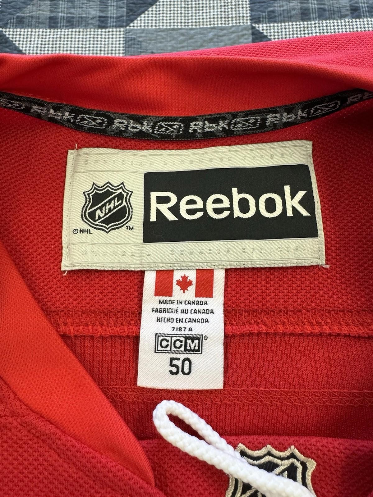 Vintage 2000s Reebok Rare Arizona Coyotes Ilya Bryzgalov #30 Mens SZ 50