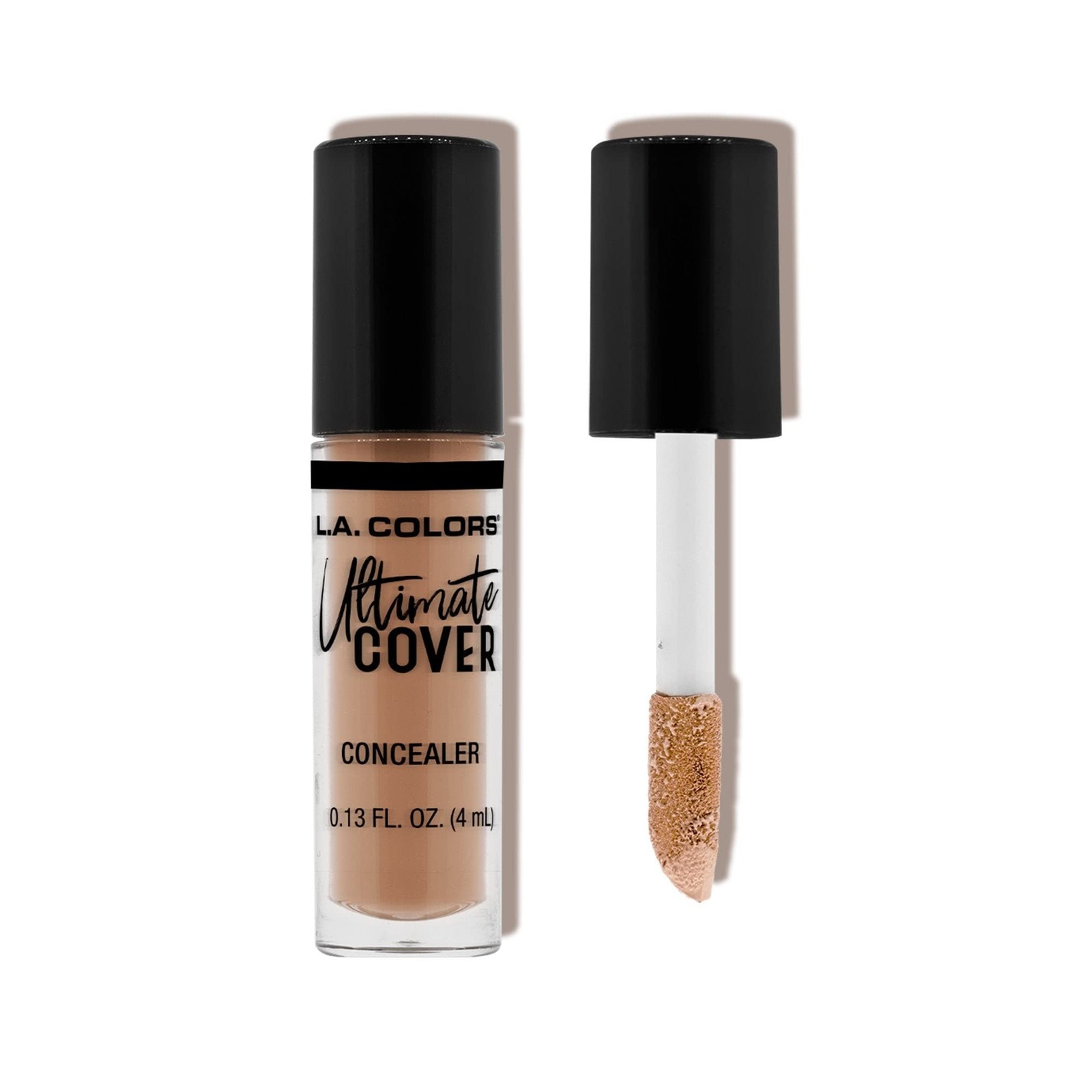 L.A. COLORS Ultimate Cover Concealer- Peachy Beige, 0.13 Fl Oz