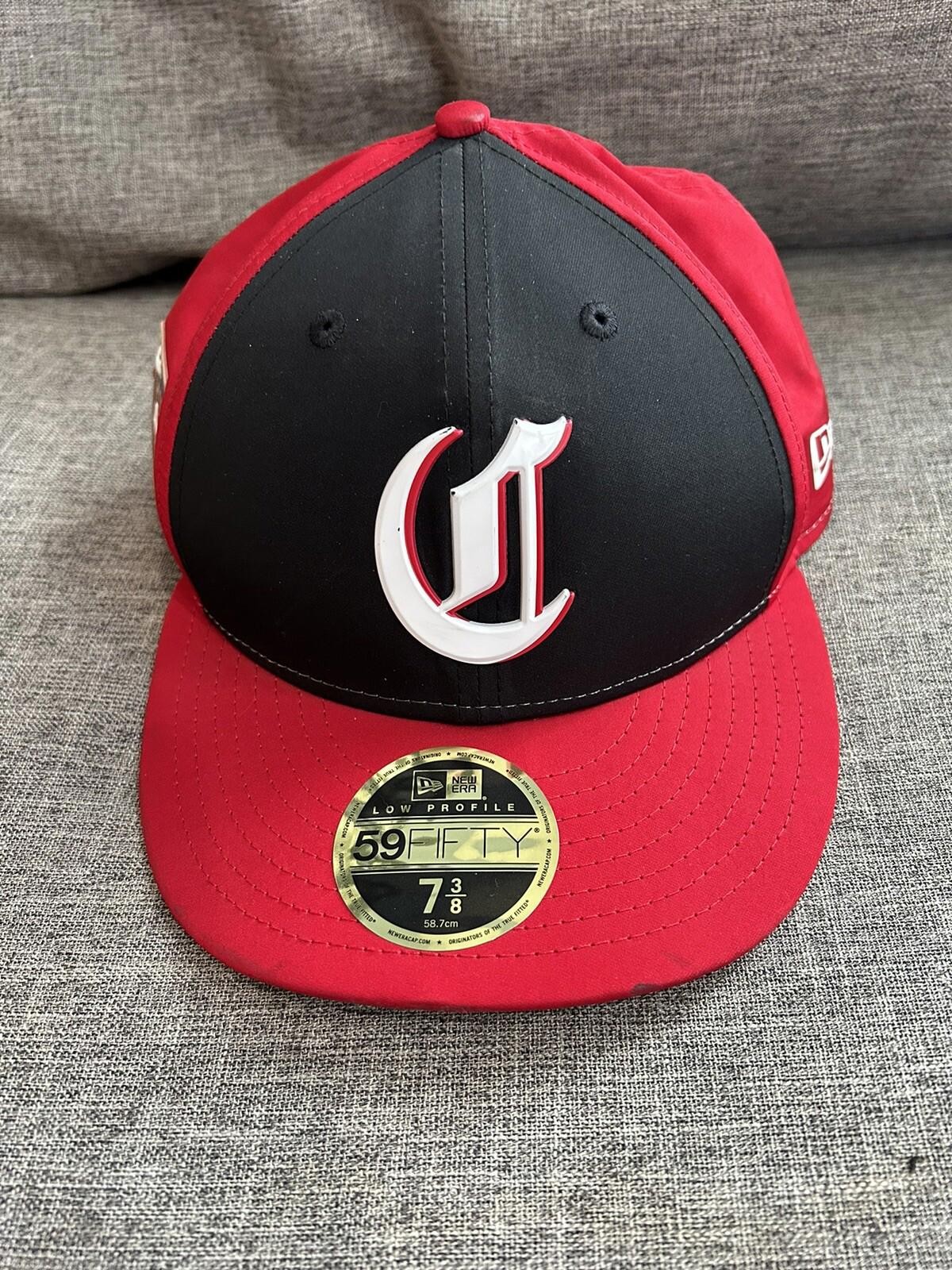 MLB Cincinnati Reds New Era 59FIFTY Pro Light 2018 Spring Training Hat 7 3/8