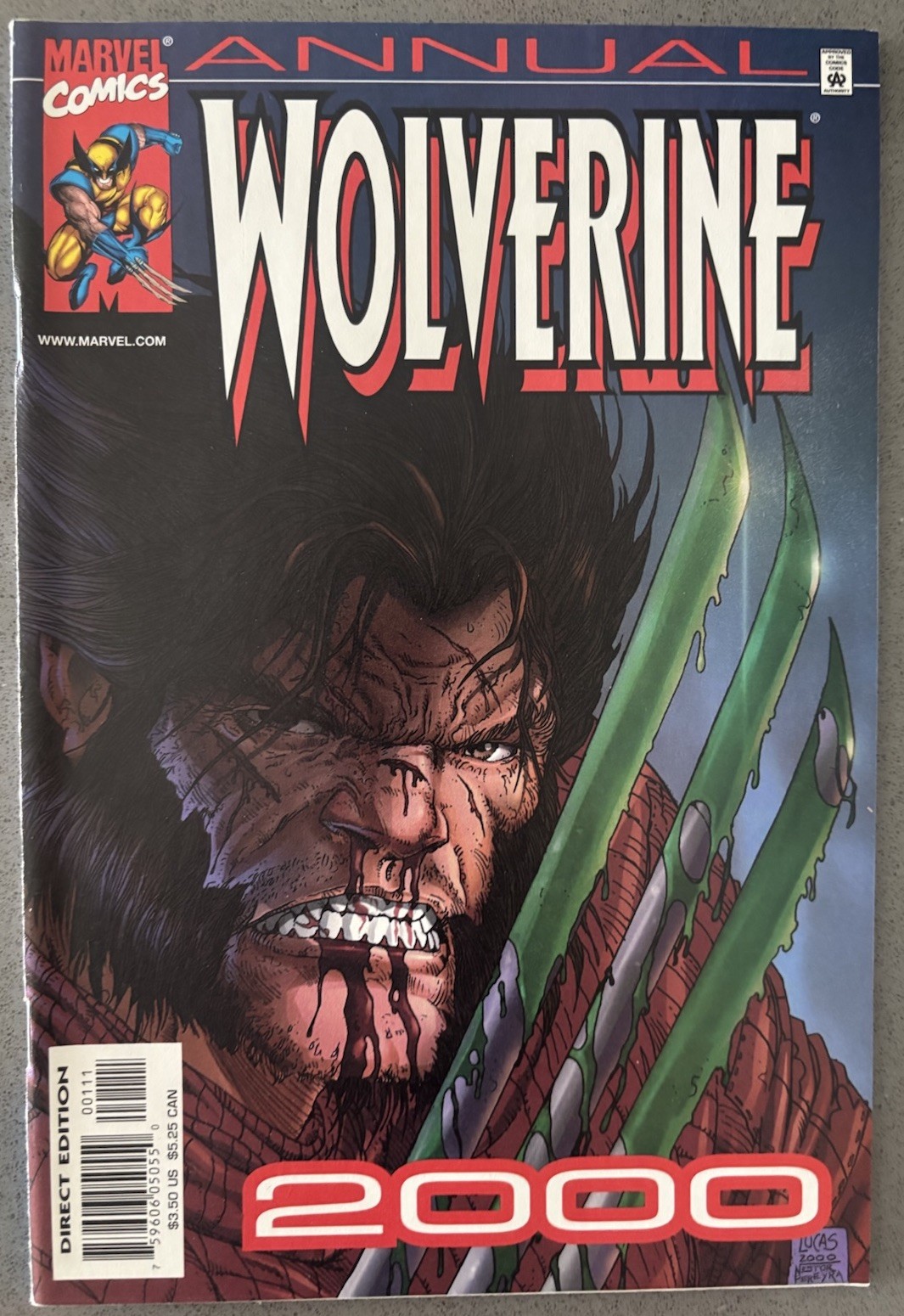 Marvel Wolverine 16 Comic Lot: Knights Wolverine/Hulk, Codename, Annual 2000