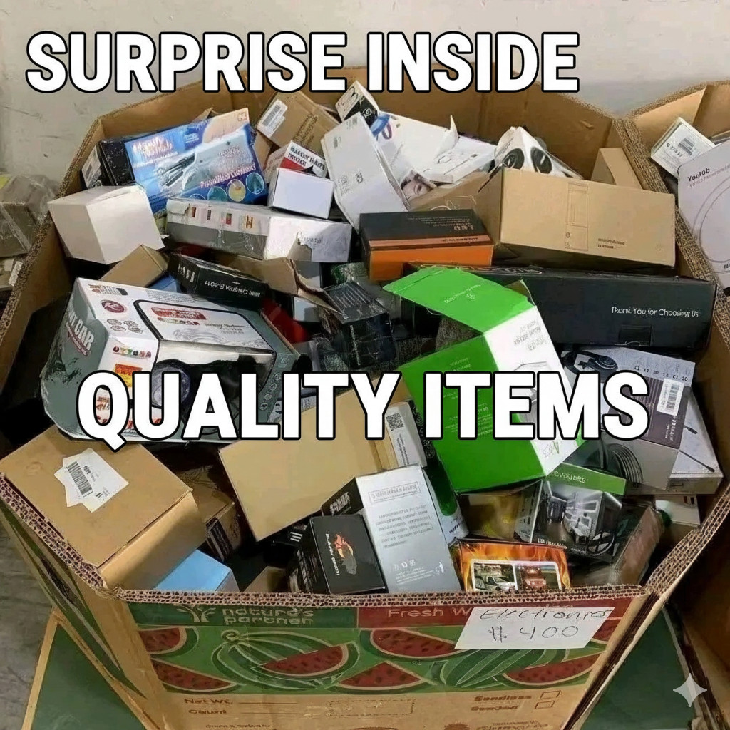 Surprise box| Home Goods, Electronics and more! Often value above price!