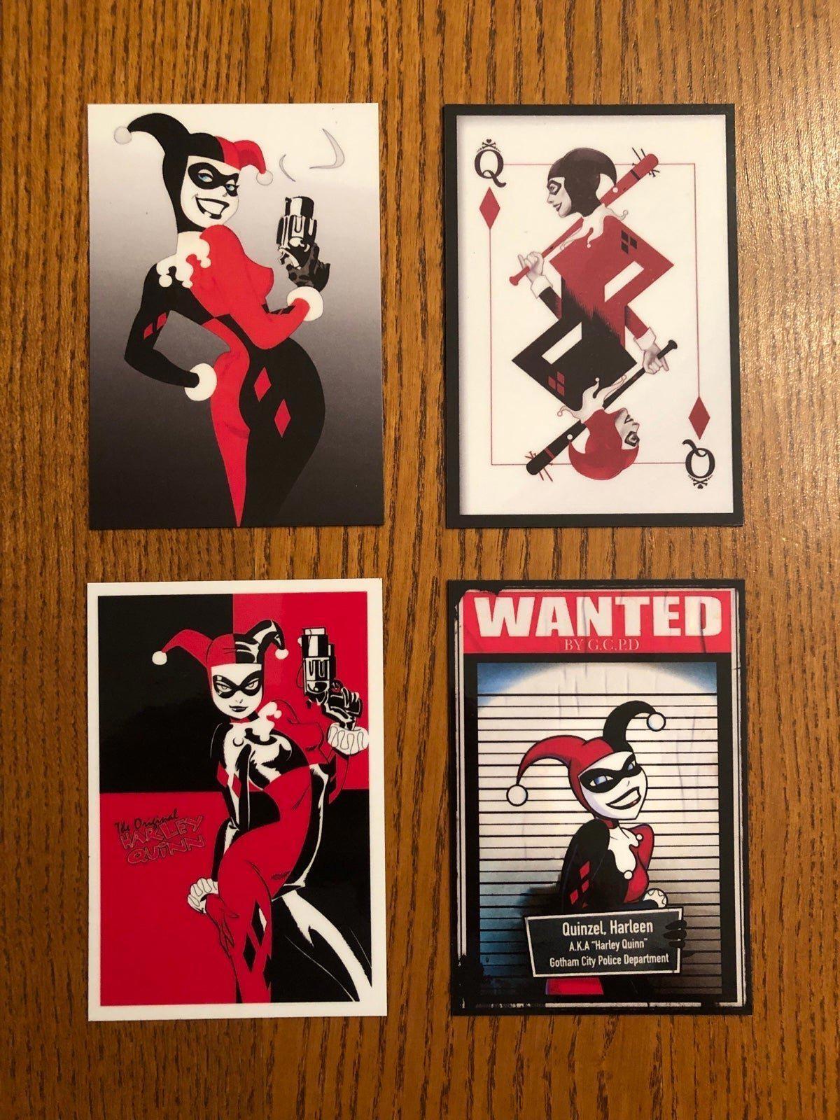 Harley Quinn FRIDGE MAGNETS Batman joker comic book dc superhero decor