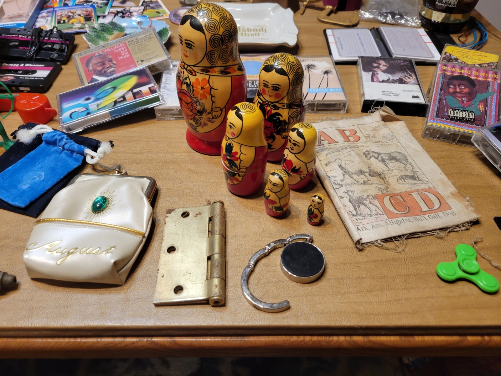 Junk Drawer Now & Vintage Bible Collectible Items Mixed Lot Some Marked As Is