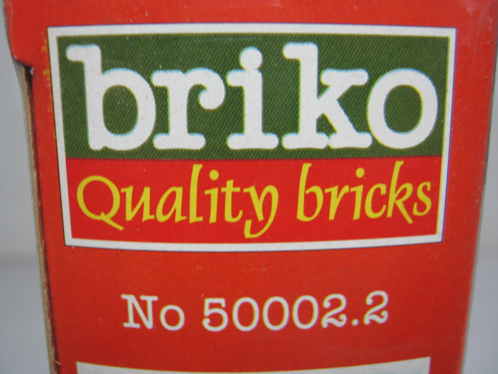 VTG BRIKO QUALITY BRICKS TRACTOR MADE IN GREECE NEW MISB SEALED