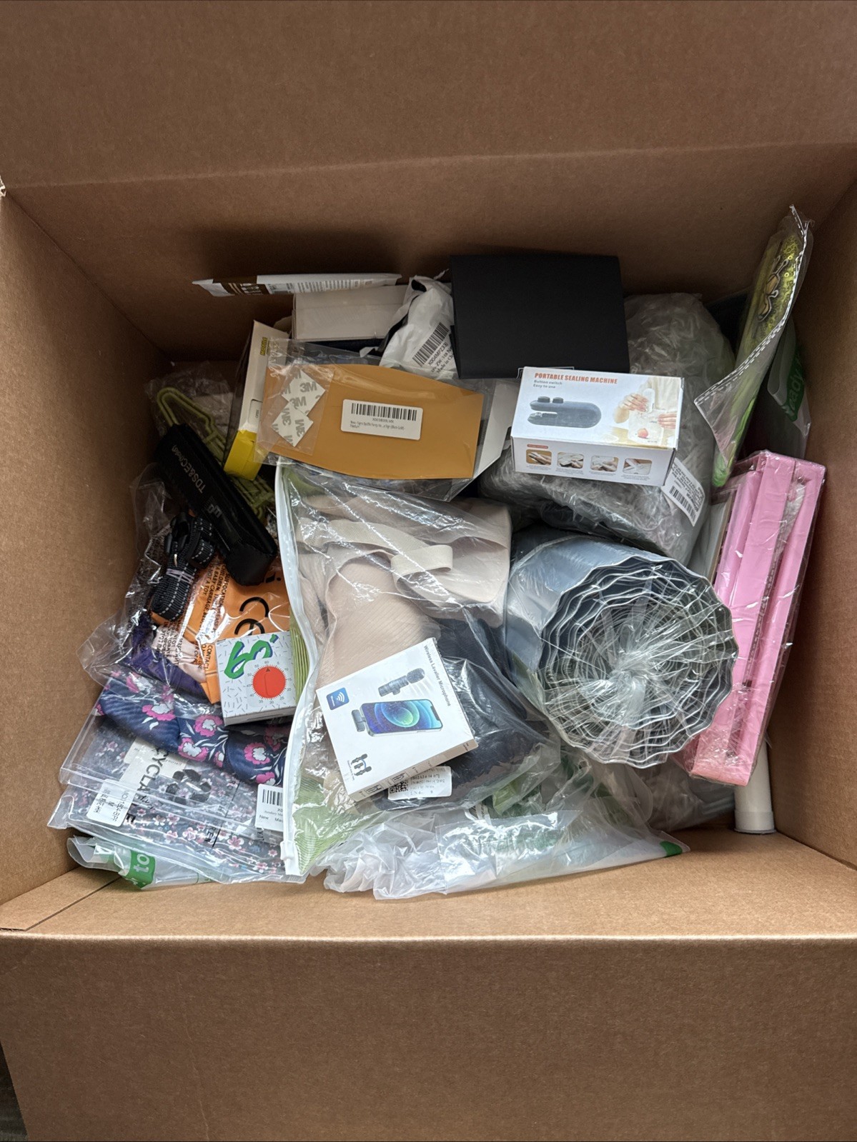 NEW AMAZON Mystery Medium size Box Liquidation Merchandise Resale. 12x9x6