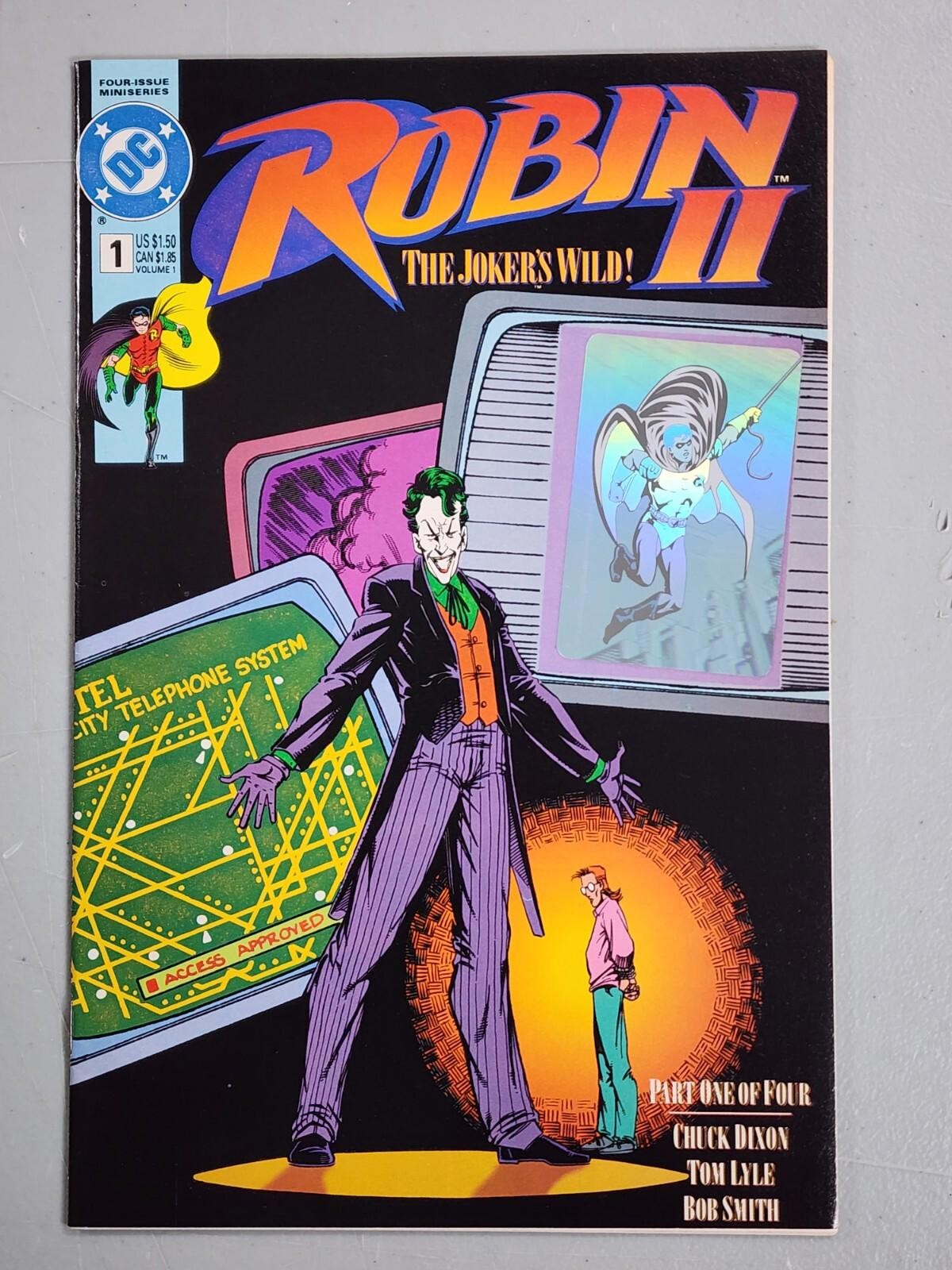 ROBIN II JOKER’S WILD #1 Set of 4 Covers & Annual 1 1992 DC Comics