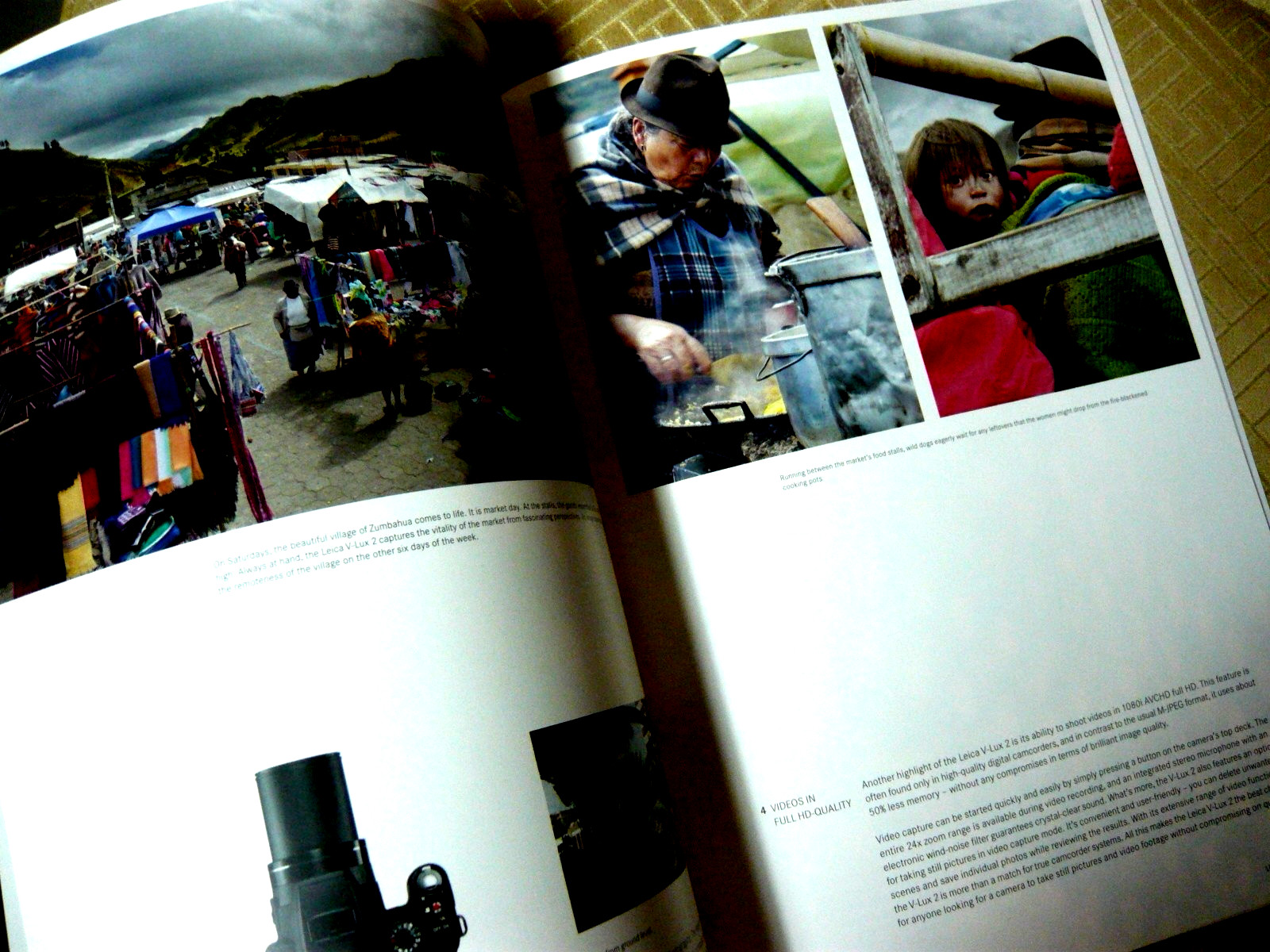The Leica V Lux 2 camera , 28 page genuine publication, english. Superb!