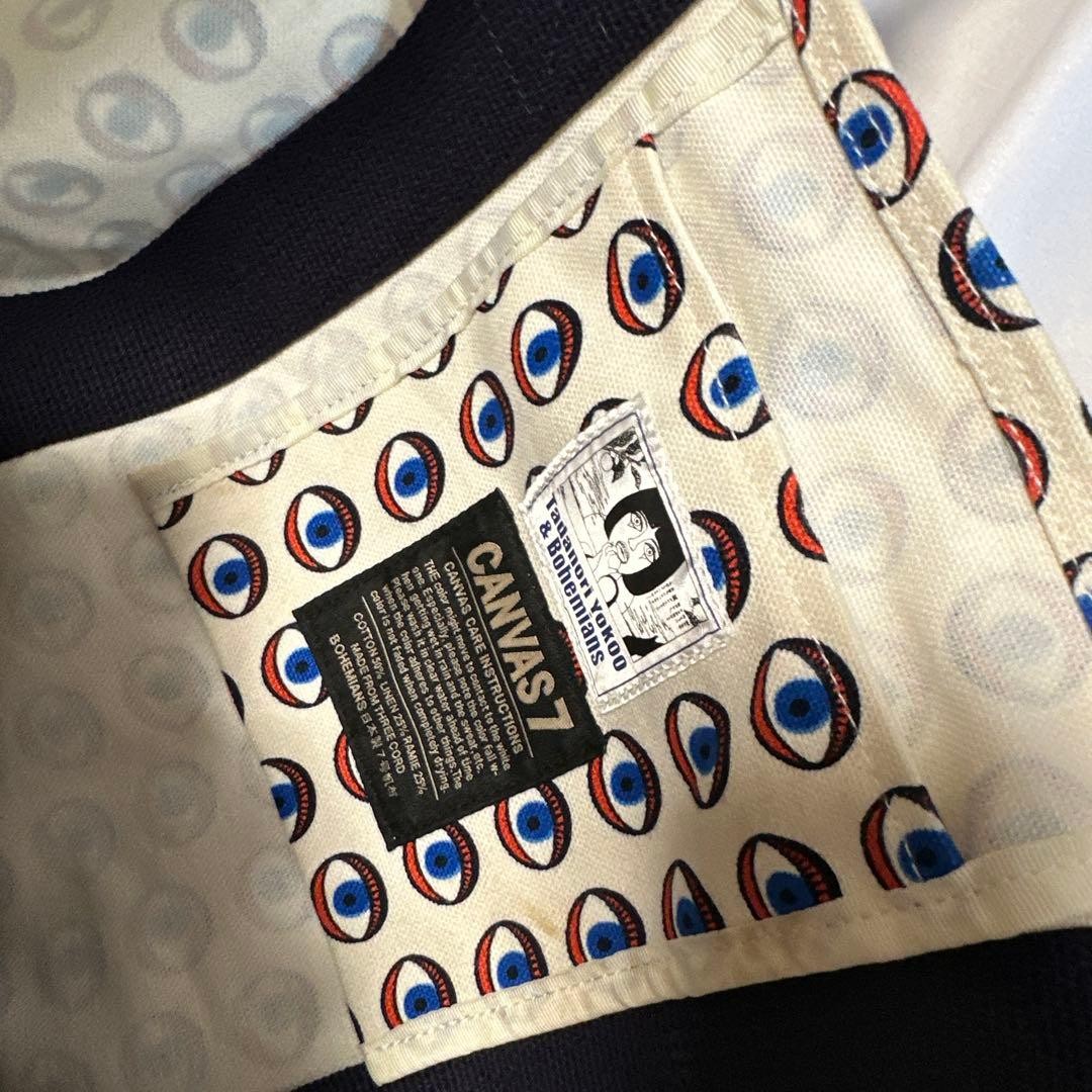 Rare Bohemians Tadanori Yokoo tote bag extremely rare eye monogram