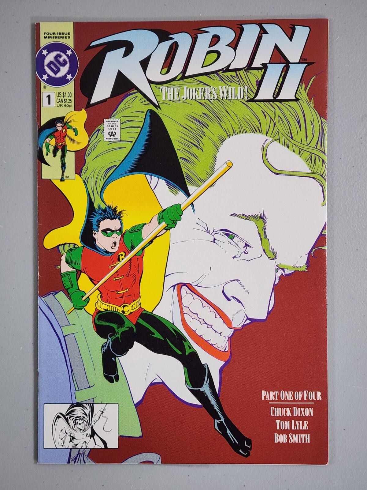 ROBIN II JOKER’S WILD #1 Set of 4 Covers & Annual 1 1992 DC Comics