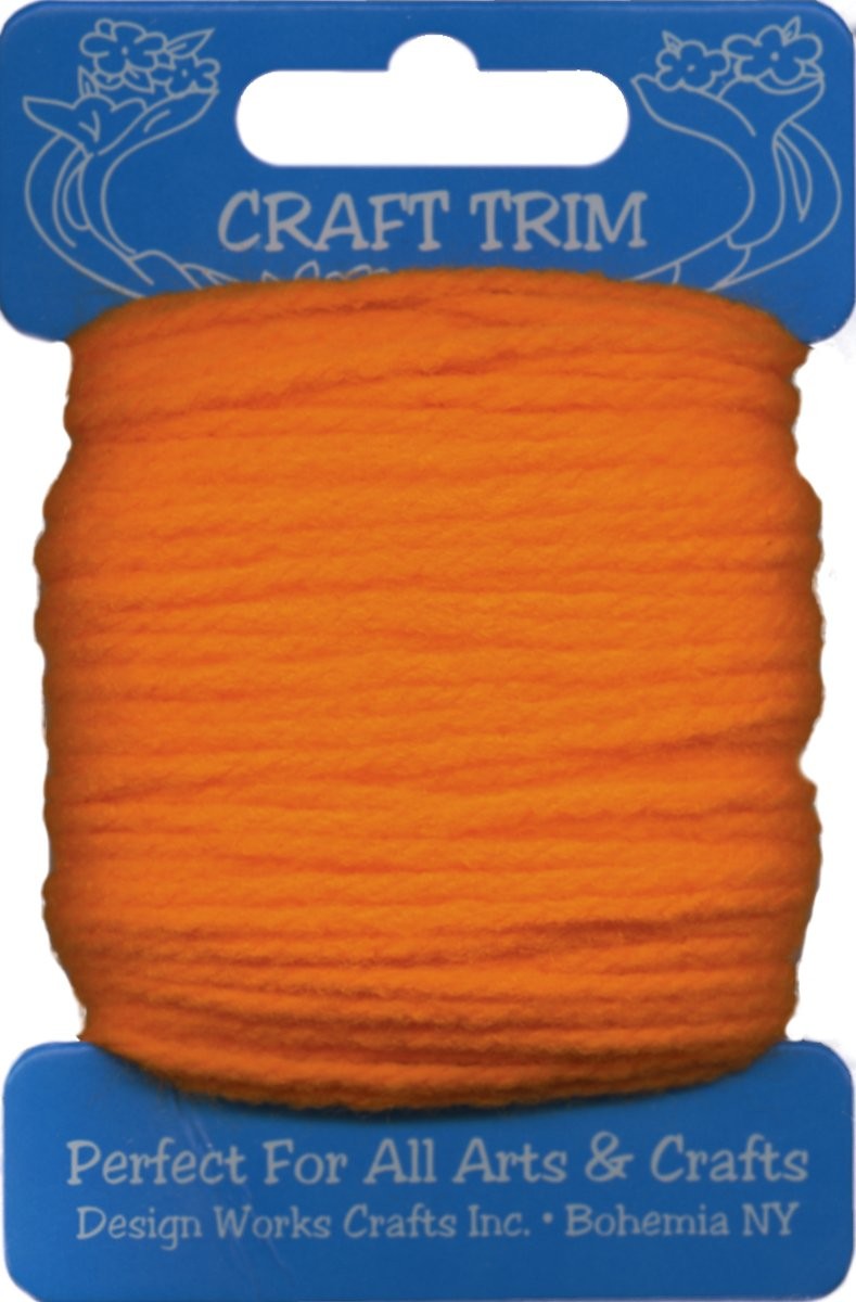 Design Works Crafts Orange Yarn Card