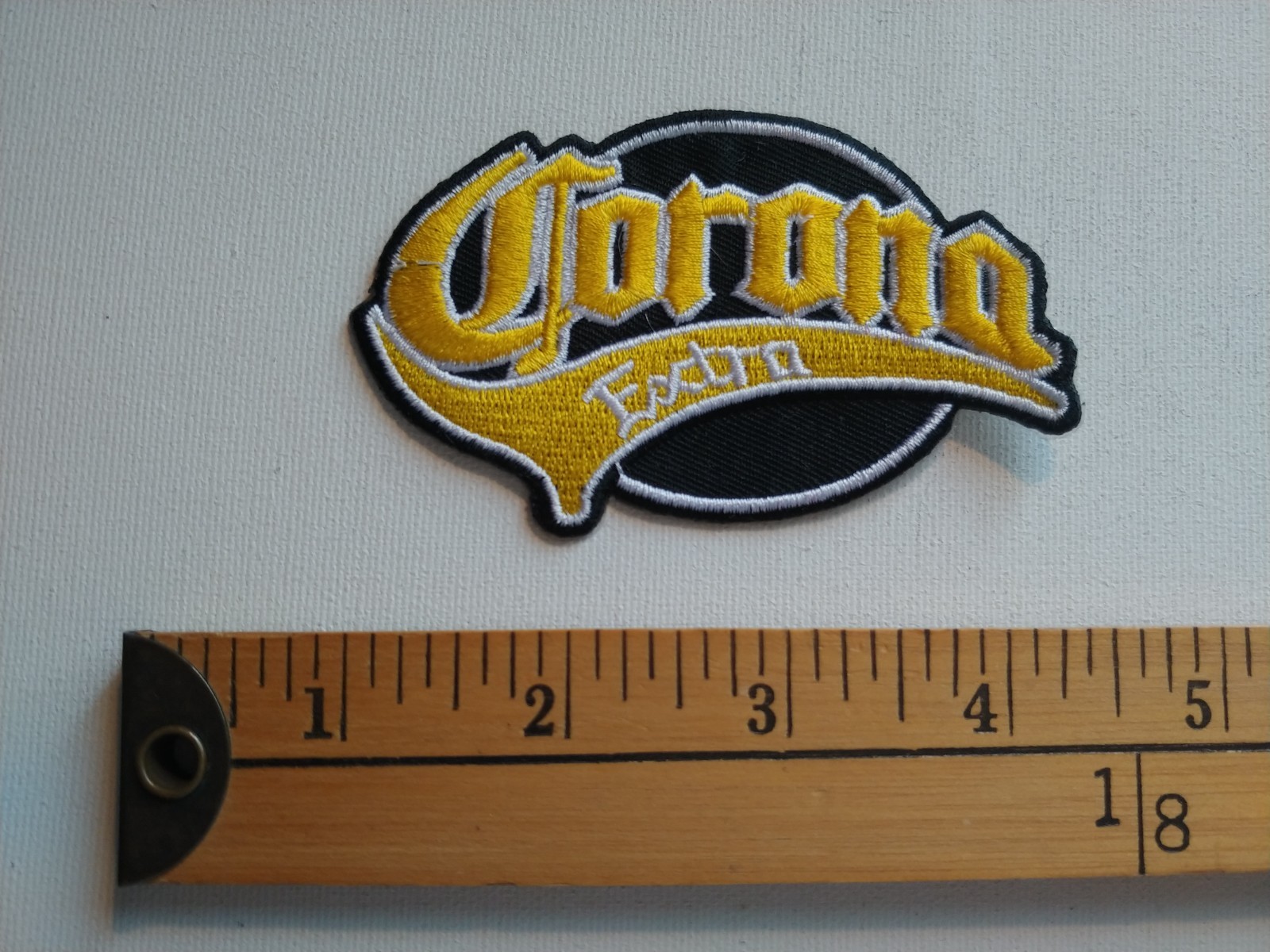 ( 1 CORONA EXTRA BEER BREWERY BIERE MEXICO PATCH CREST BADGE ECUSSON )