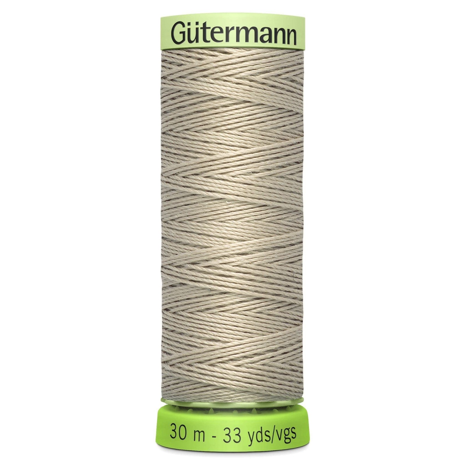 Gutermann Sew All Recycled Top Stitch Thread 30m Beige Bone 723665