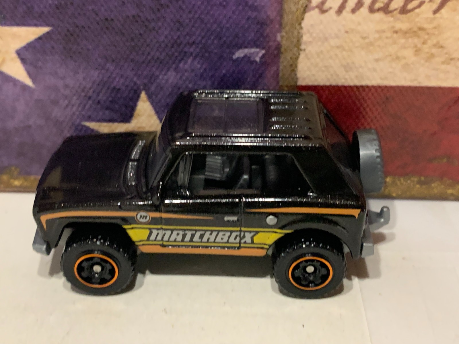 MATCHBOX MBX FIELD CAR X2. BLACK & SEAFOAM GREEN LOOSE NICE