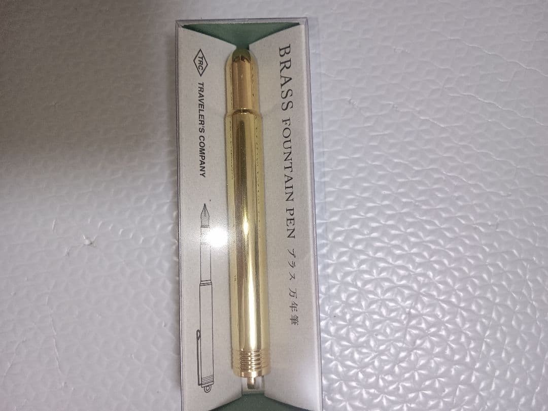 TRAVELER’S COMPANY BRASS fountain pen brass