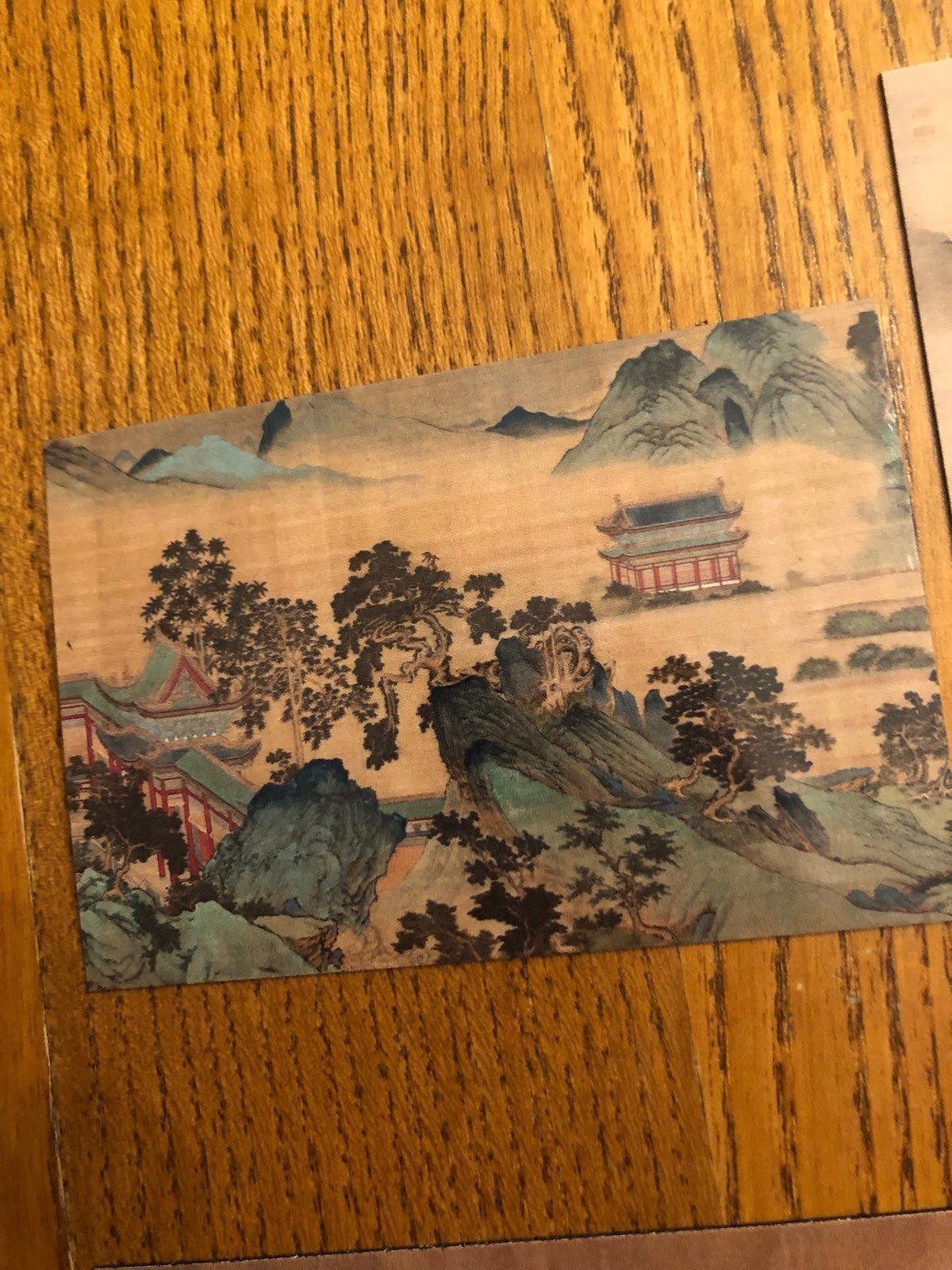 Qiu Ying fridge magnets Chinese classical art Ming Dynasty China illustration