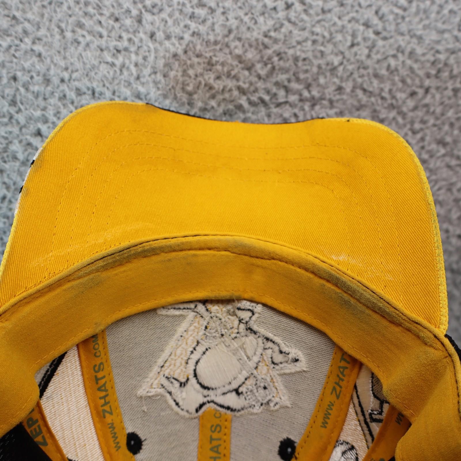 Pittsburgh Penguins Zephyr M/L Hat Black NHL Embroidered vtg