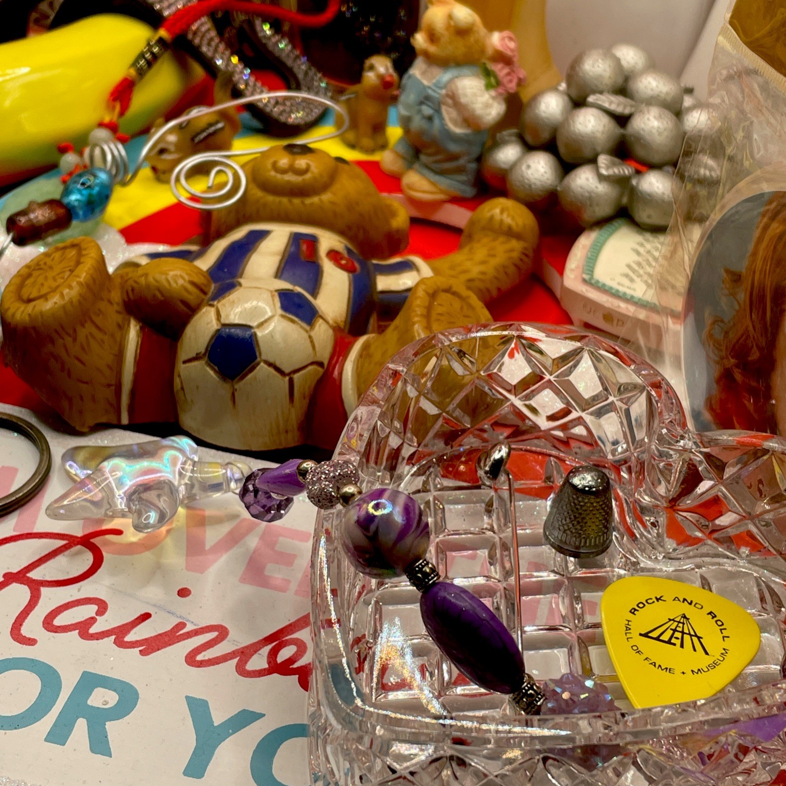 Mixed Home Decor Vintage Junk Drawer Random Hodgepodge Fun Upcycle DIY