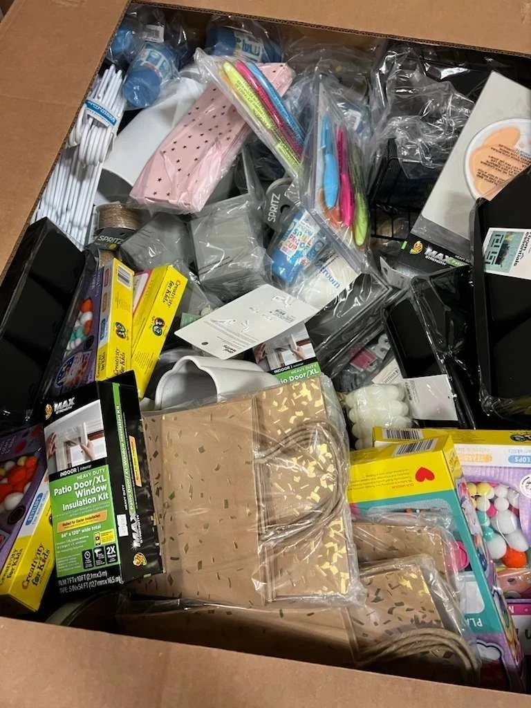 General Mixed Goods Box – Liquidation Deal Lot – Fast Handling