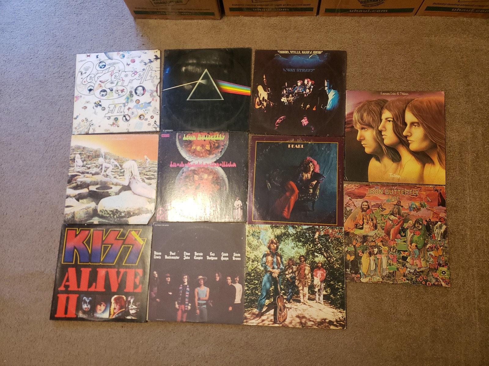 4000 RECORDS ALBUMS LOT (1/2 ROCK/POP/jazz, blues, r&b, soul) & (3/8 country)