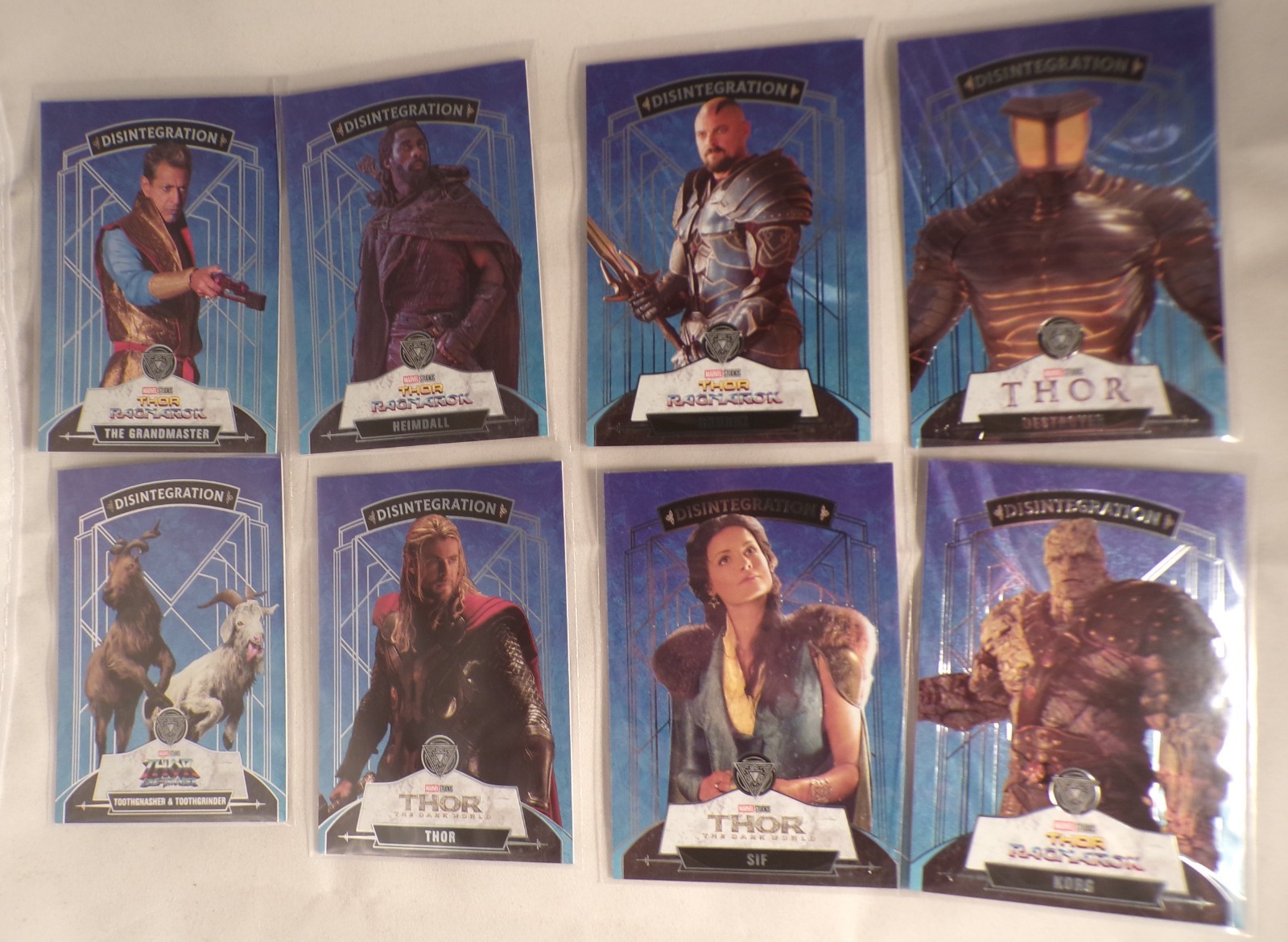 LOT of 8 2023 THOR Finding Unicorn Marvel Disintegration BLUE /50