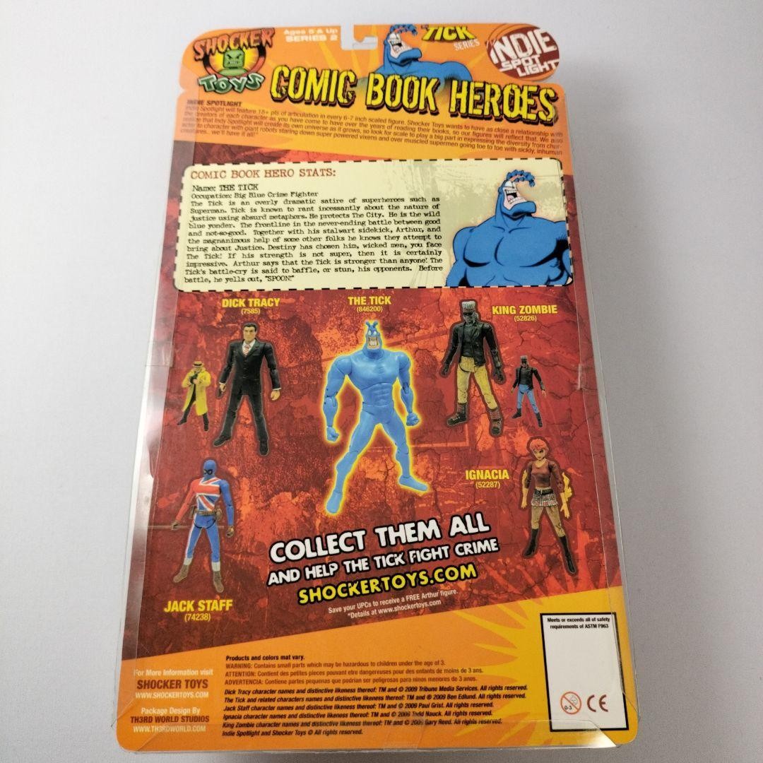Tick Indie Spotlight Comic Book Hero Action Figure The Tick Used