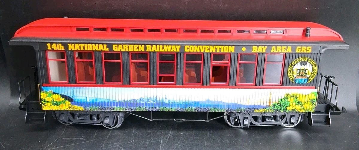 LGB 30808 G Gauge Freight Car – 14th National Garden Railway Convention – Boxed