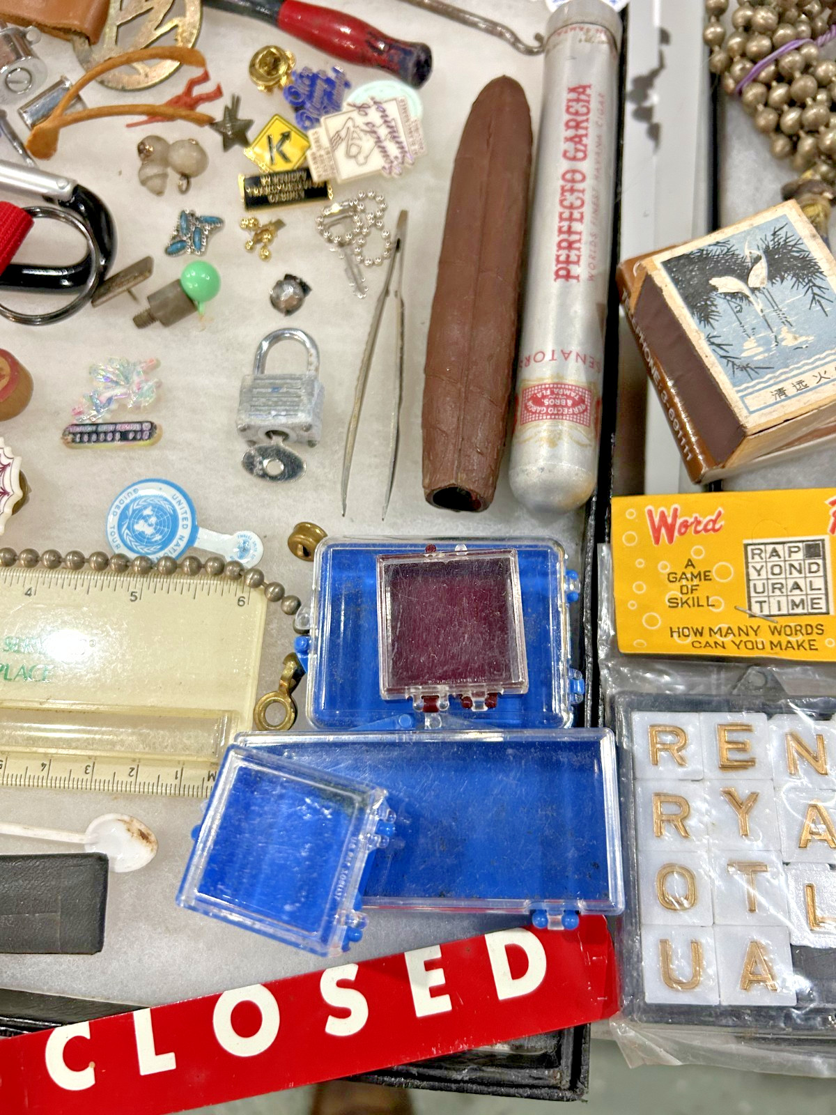140+ estate Vintage Junk Drawer lot