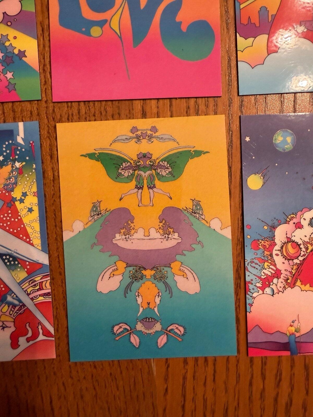 Peter Maxx fridge magnets Pop art 60s psychedelic colorful art