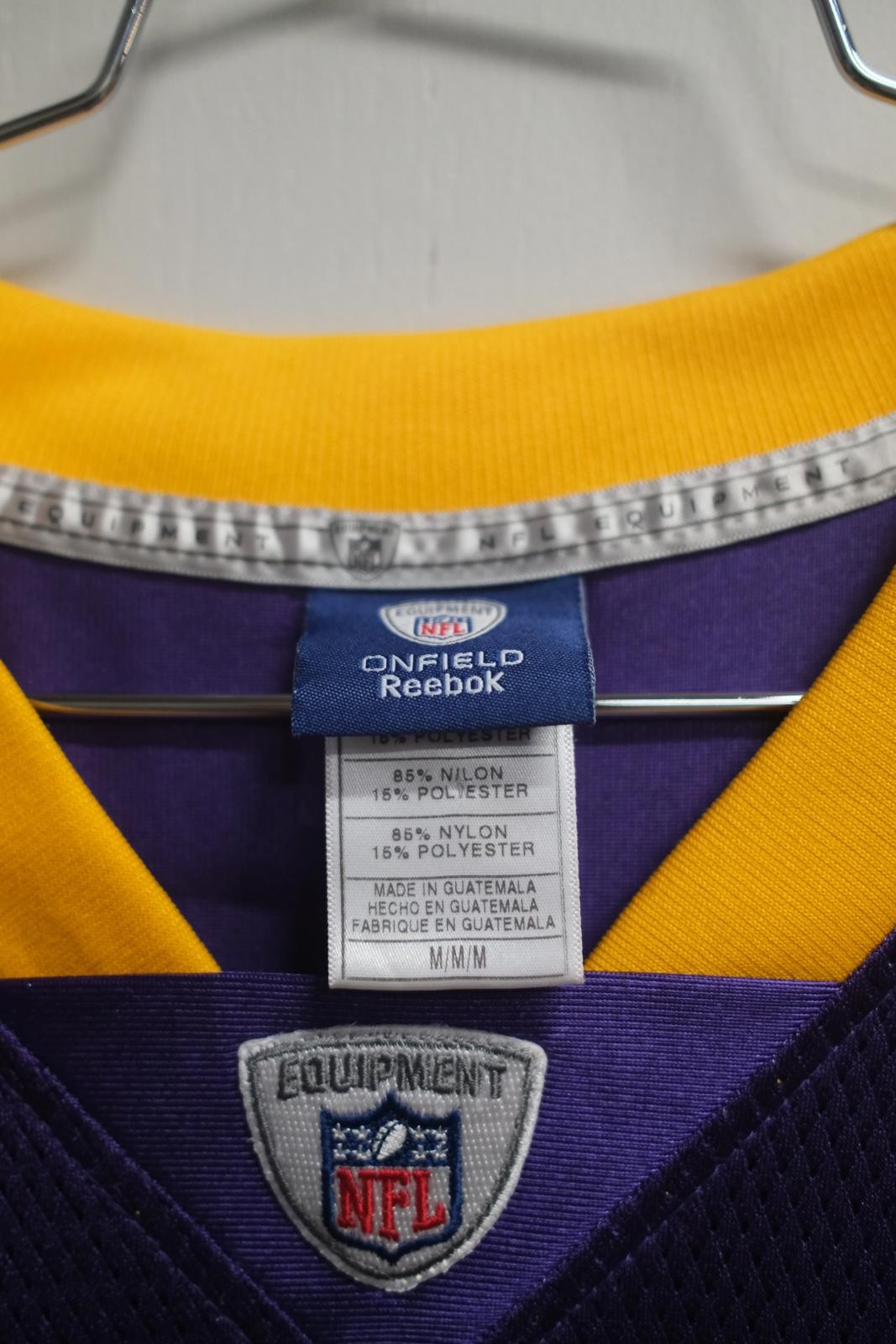 Reebok Minnesota Vikings Peterson #28 Football Jersey