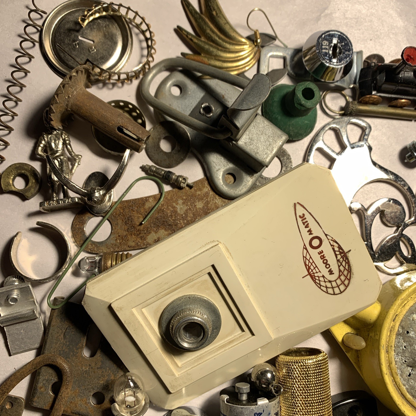 Assorted Metal Junk Lot Repair, Craft, Art Steampunk Assemblage