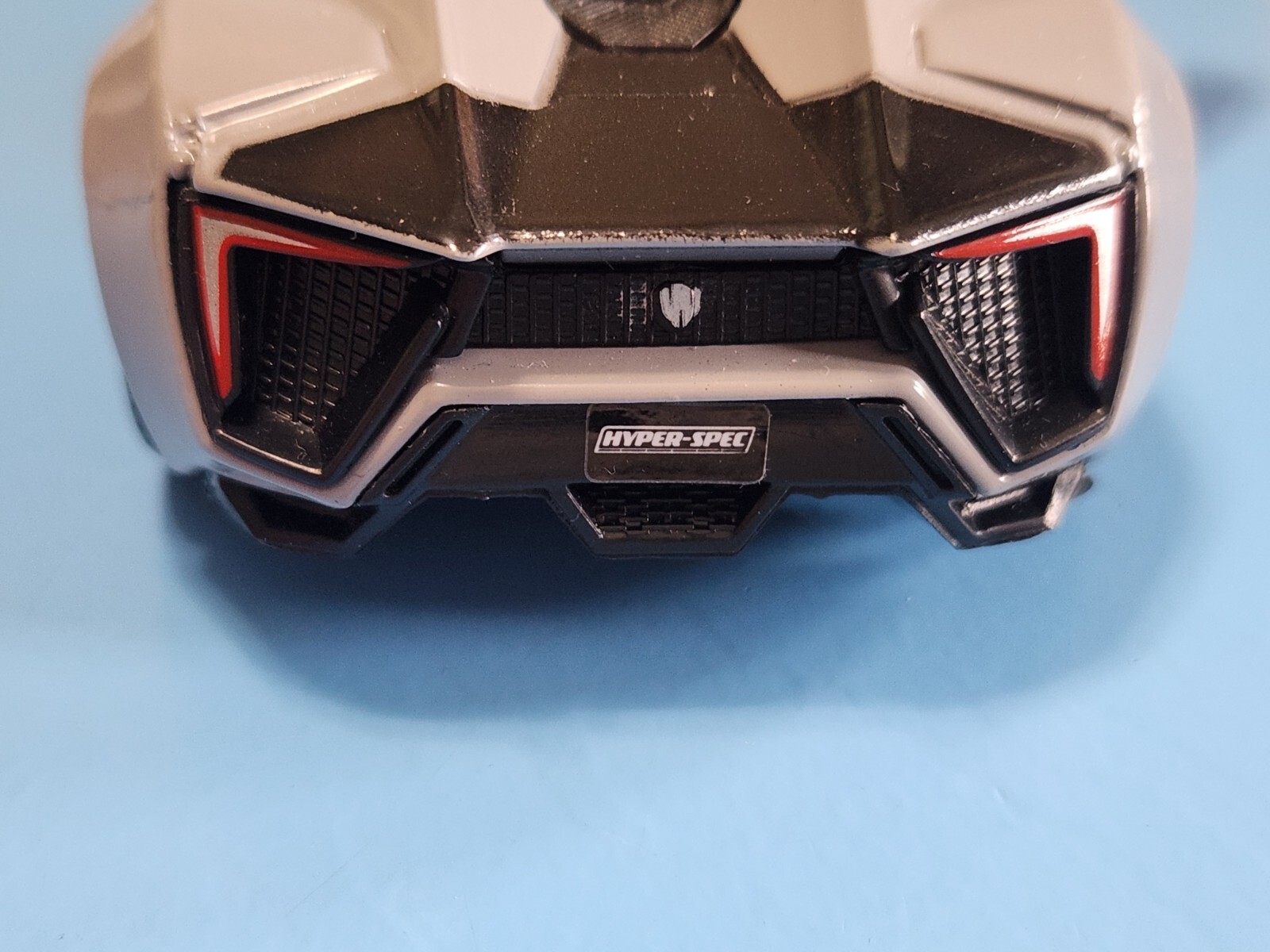 5″ Lykan Hypersport Hyper-Spec Jada Gray Diecast 1:32 Scale Pre Owned Lambo Door