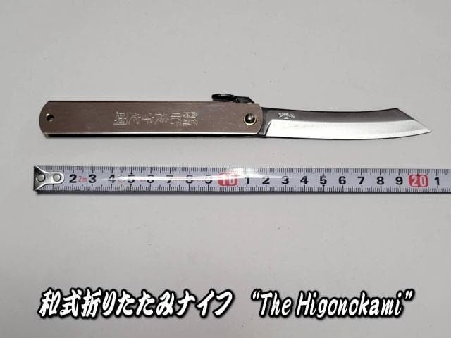 15. Higo Morisada Kanekoma Warikomi SK steel (extra large) Sheath: Chrome