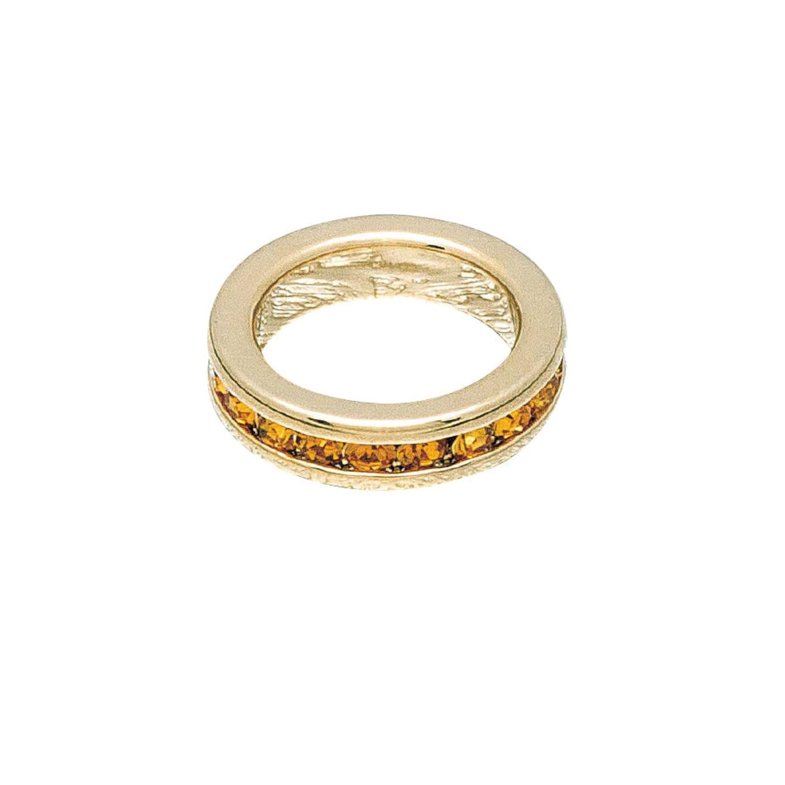 Maya J November Yellow Gold Birthstone Charms, 14mm, Topaz