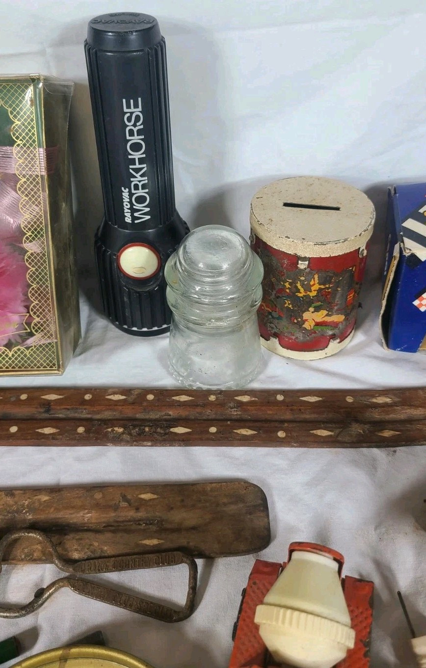 JUNK DRAWER Mixed Reseller Lot of 50+ Estate Sale Flea Market Auction 8+ lbs HTF