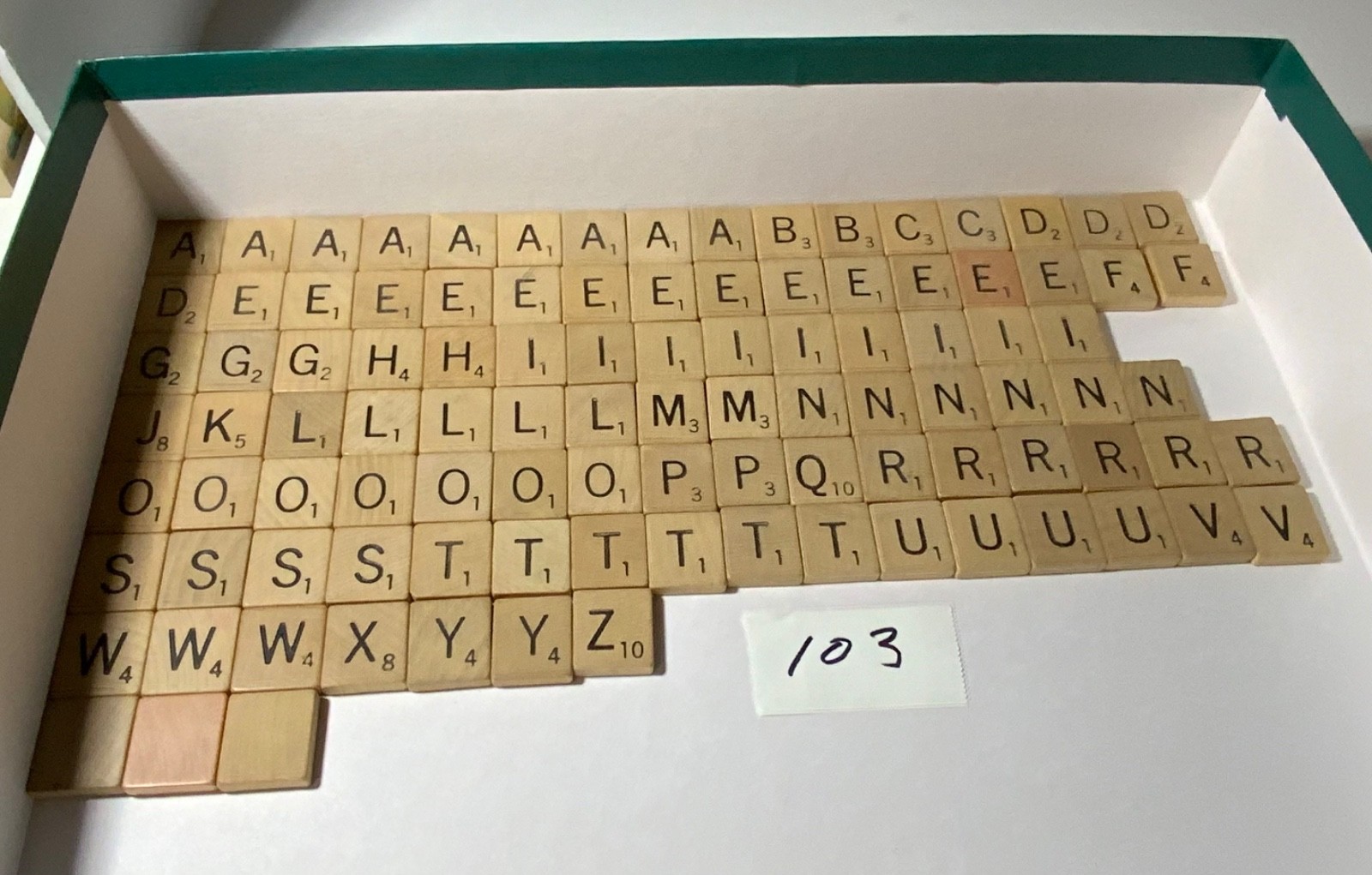 VTG Junk Drawer Lot Assemblage Art Mixed Media Small Game Pieces 1.75# Scrabble