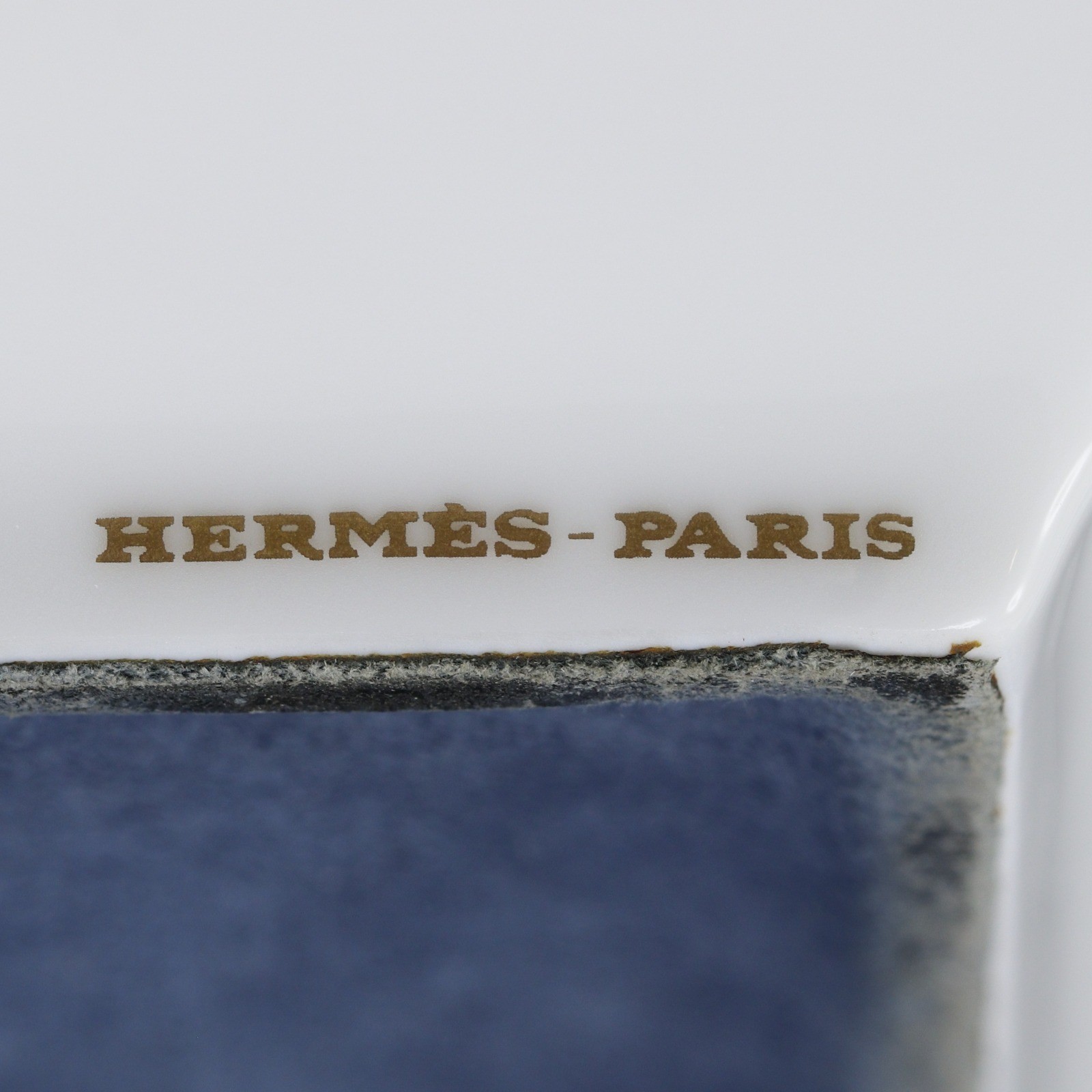 HERMES Ashtray Other miscellaneous goods Ashtray Chaine d’Ancre Pottery _